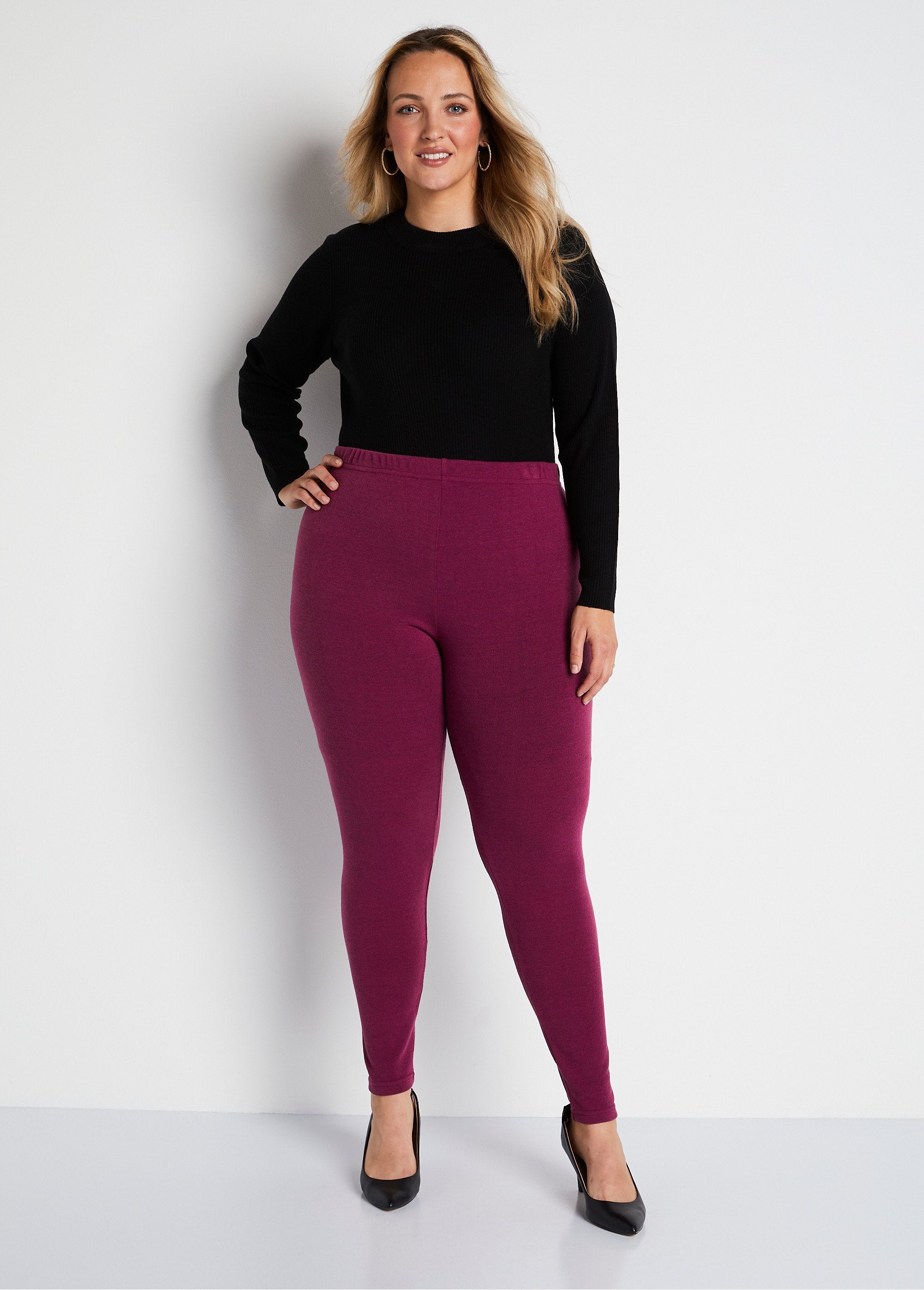 Leggings_lunghi_a_tinta_unita_o_stampati_Ribes_nero_semplice_SF1_curvy