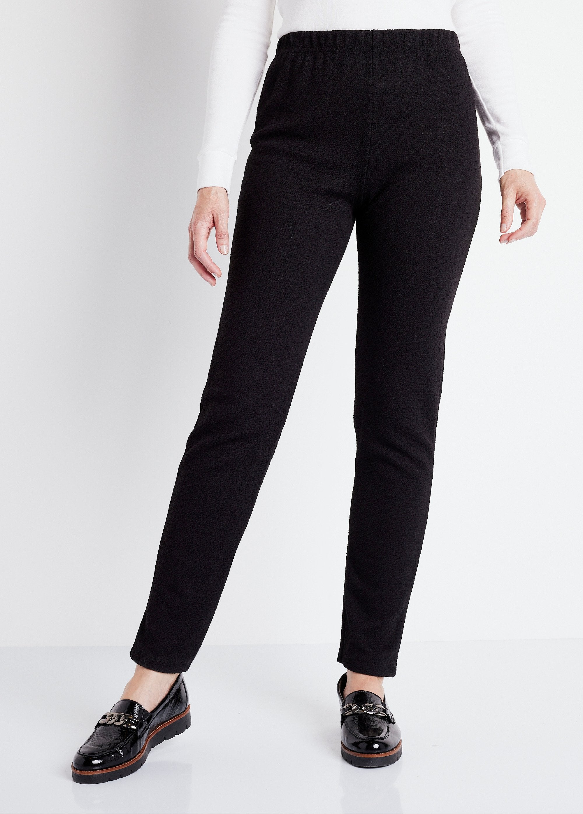 Leggings_in_jersey_stretch_con_elastico_in_vita_Nero_semplice_FA2_slim