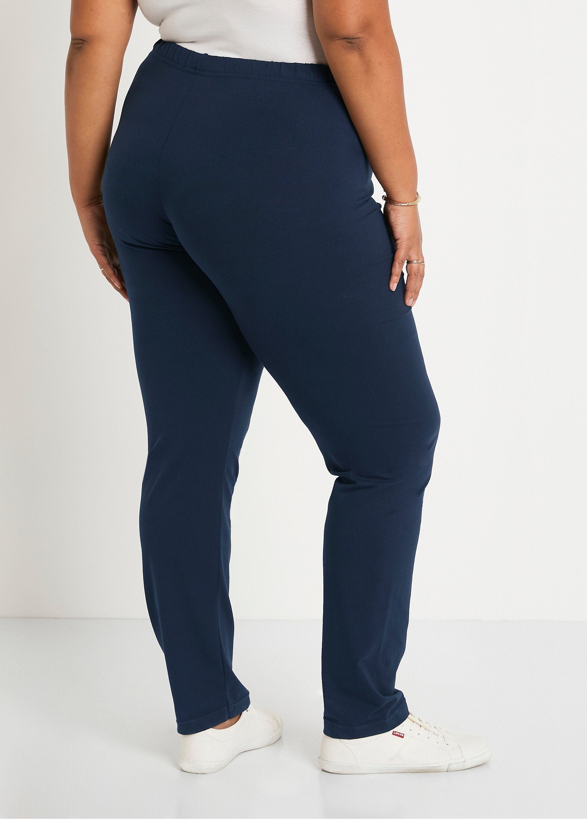 Leggings_in_jersey_di_cotone_con_elastico_in_vita_Marino_DO1_curvy