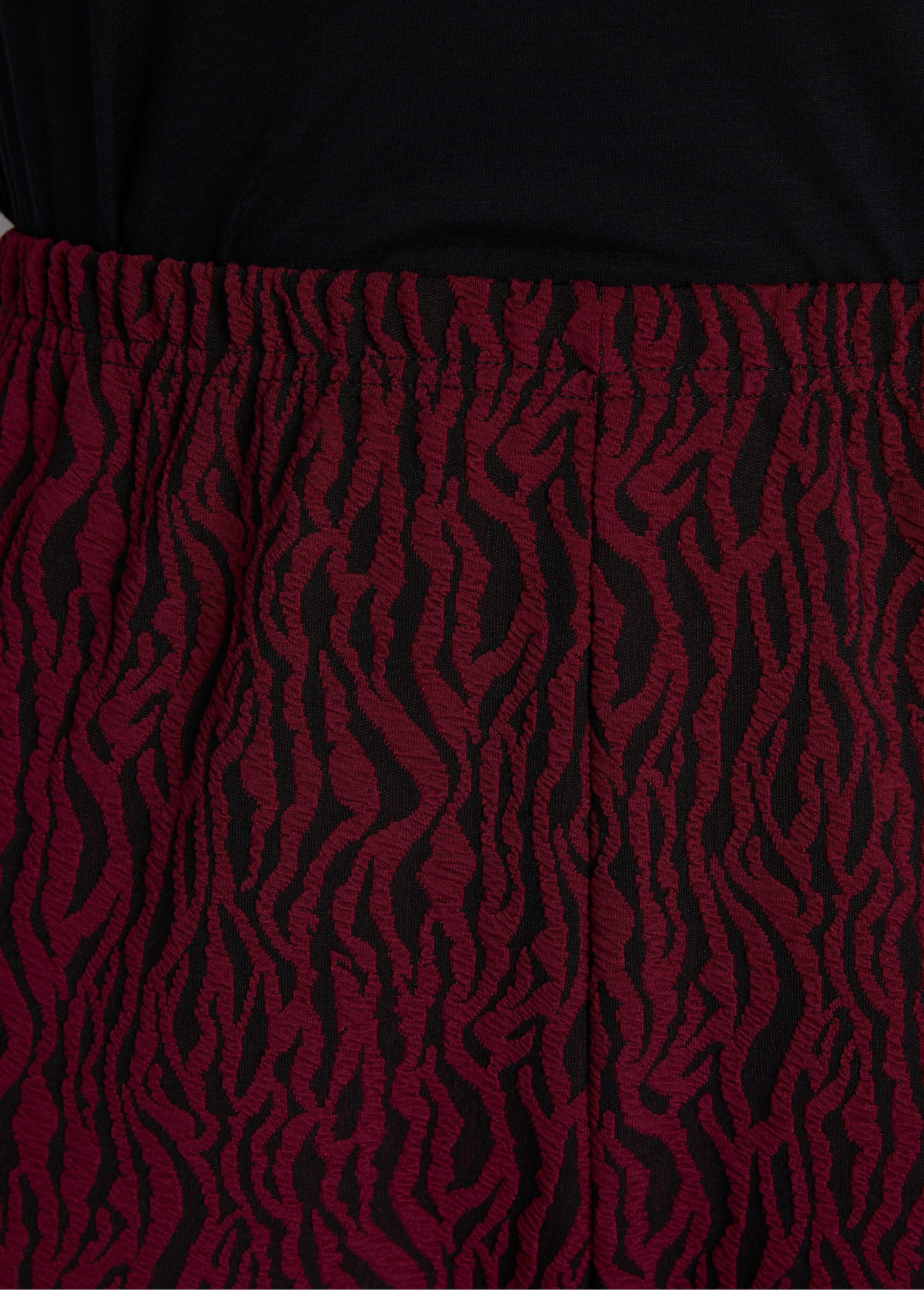 Legging_in_jacquard_con_vita_elasticizzata_Zebra_bordeaux_DE1_slim