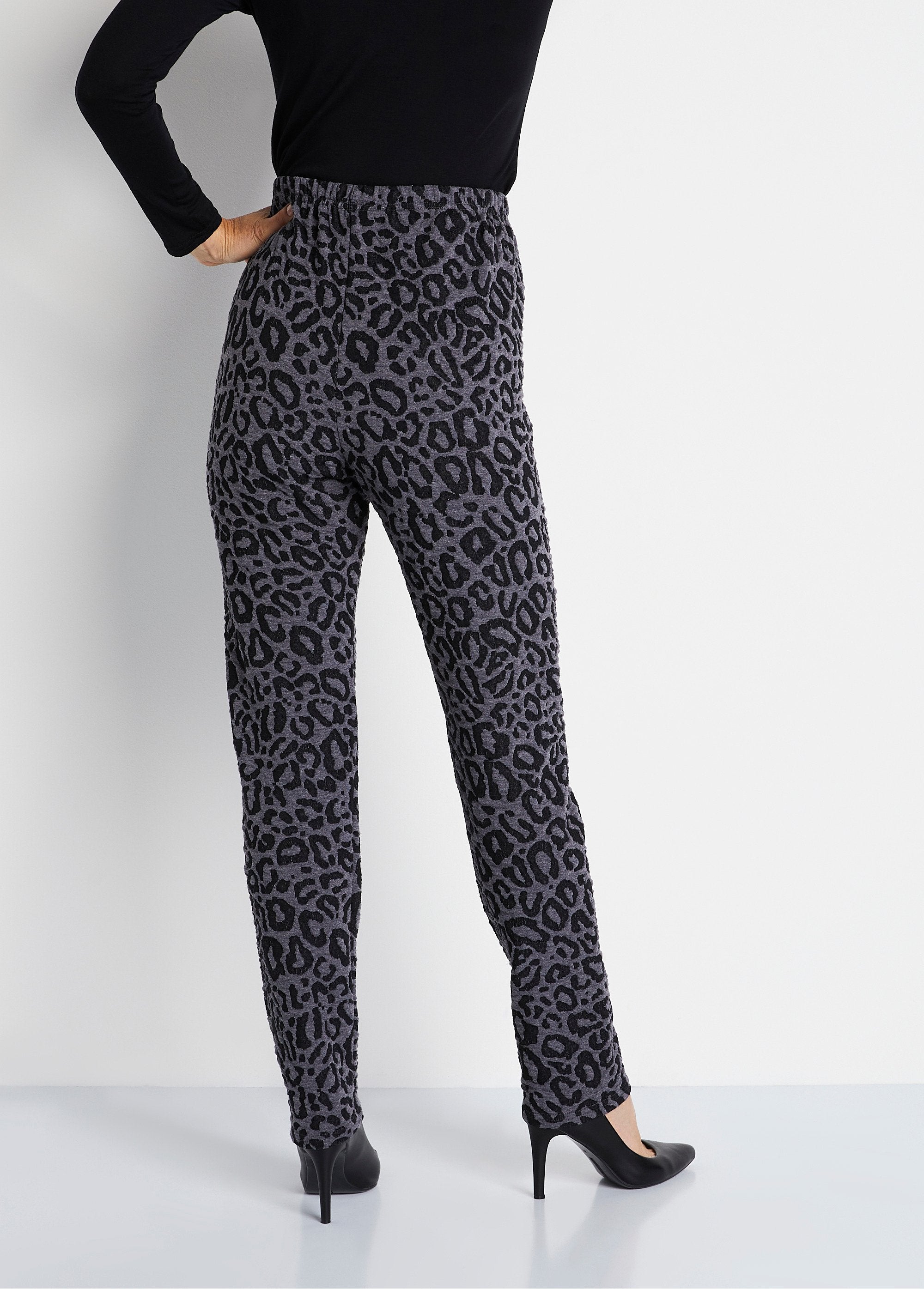 Legging_in_jacquard_con_vita_elasticizzata_Grigio_leopardo_DO1_slim