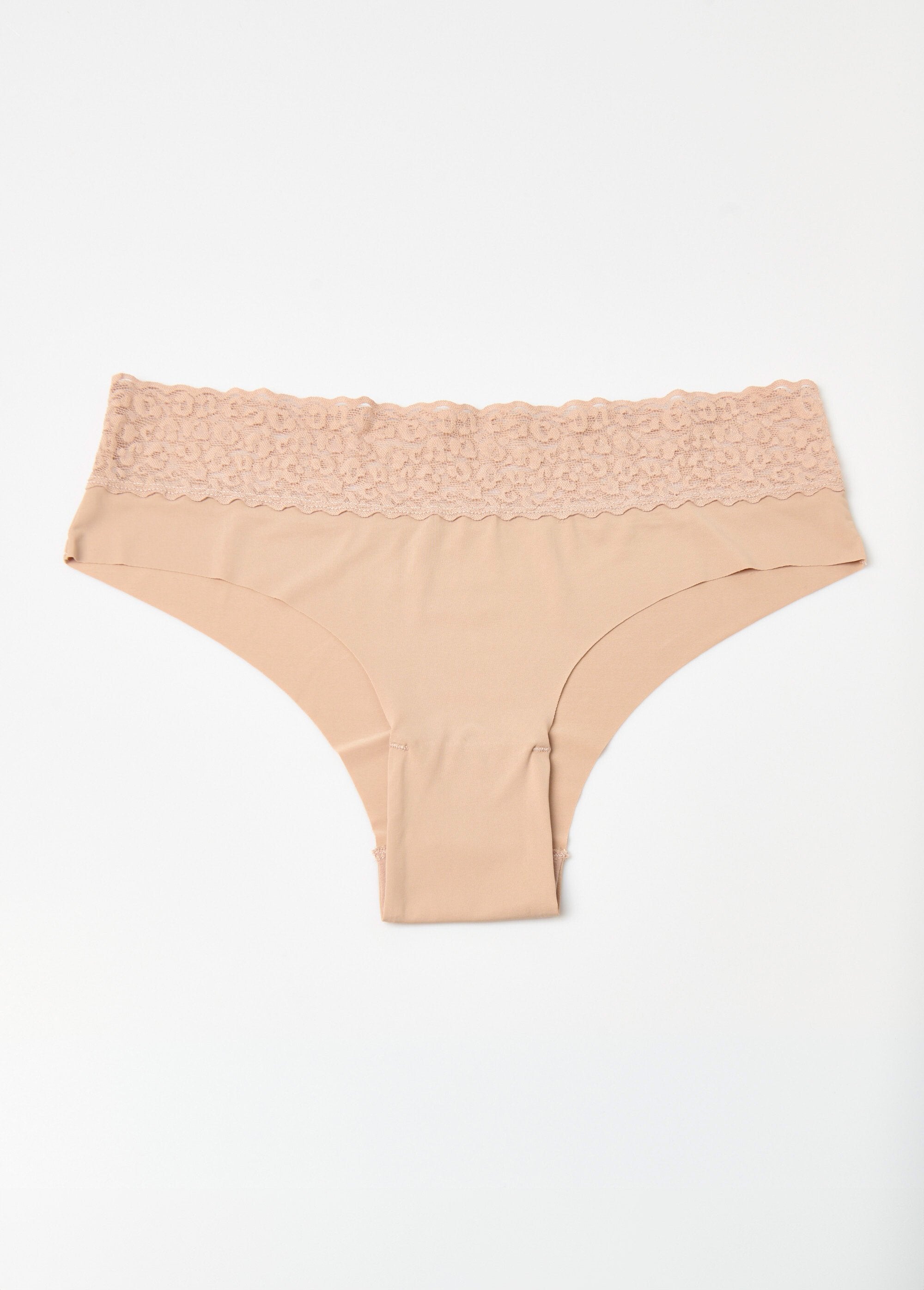 Set_di_2_pantaloncini_di_pizzo_in_microfibra_Blanc_et_beige_DE1_slim