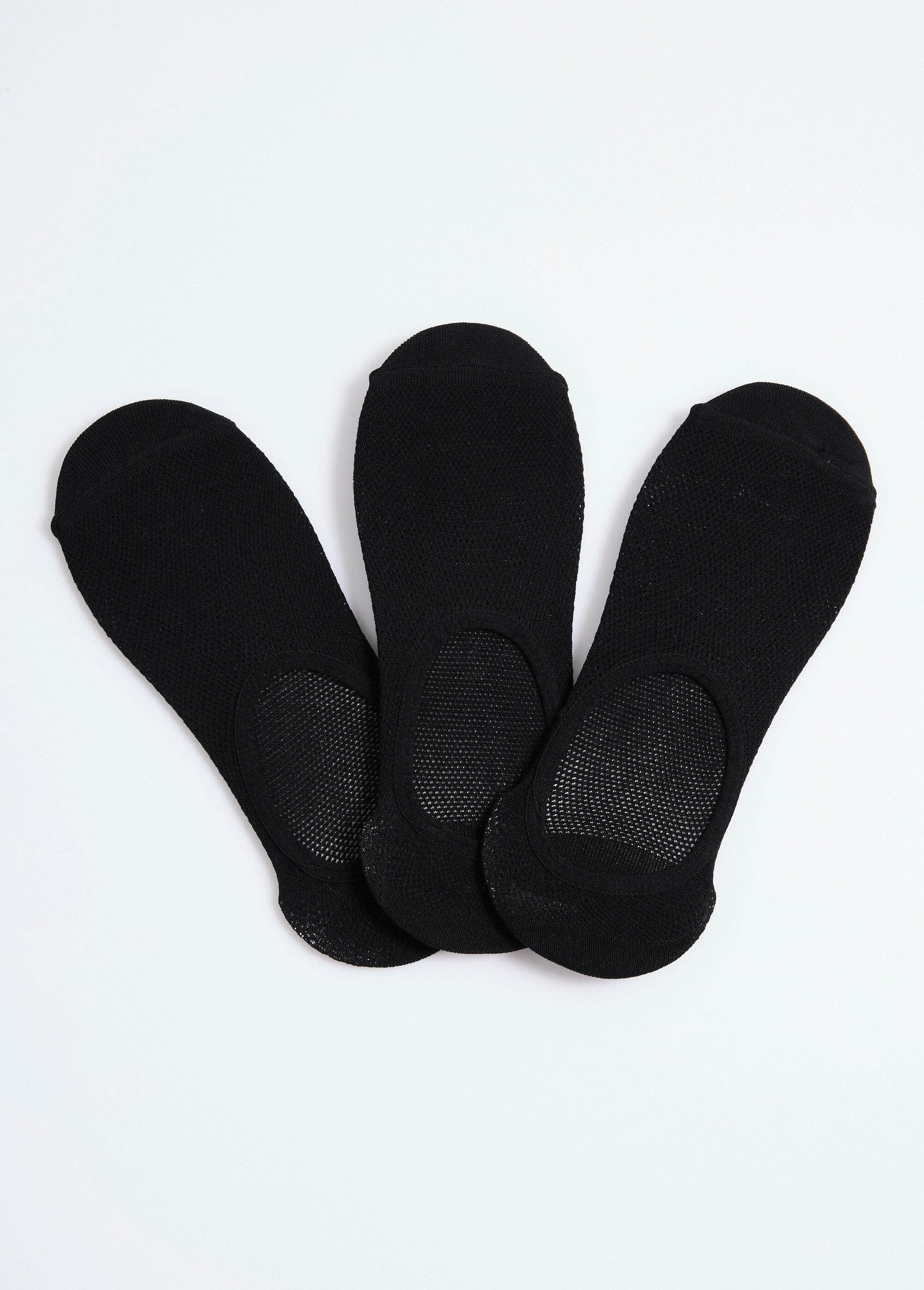 Set_di_3_calzini_antiscivolo,_scuri_Noir_FA1_slim