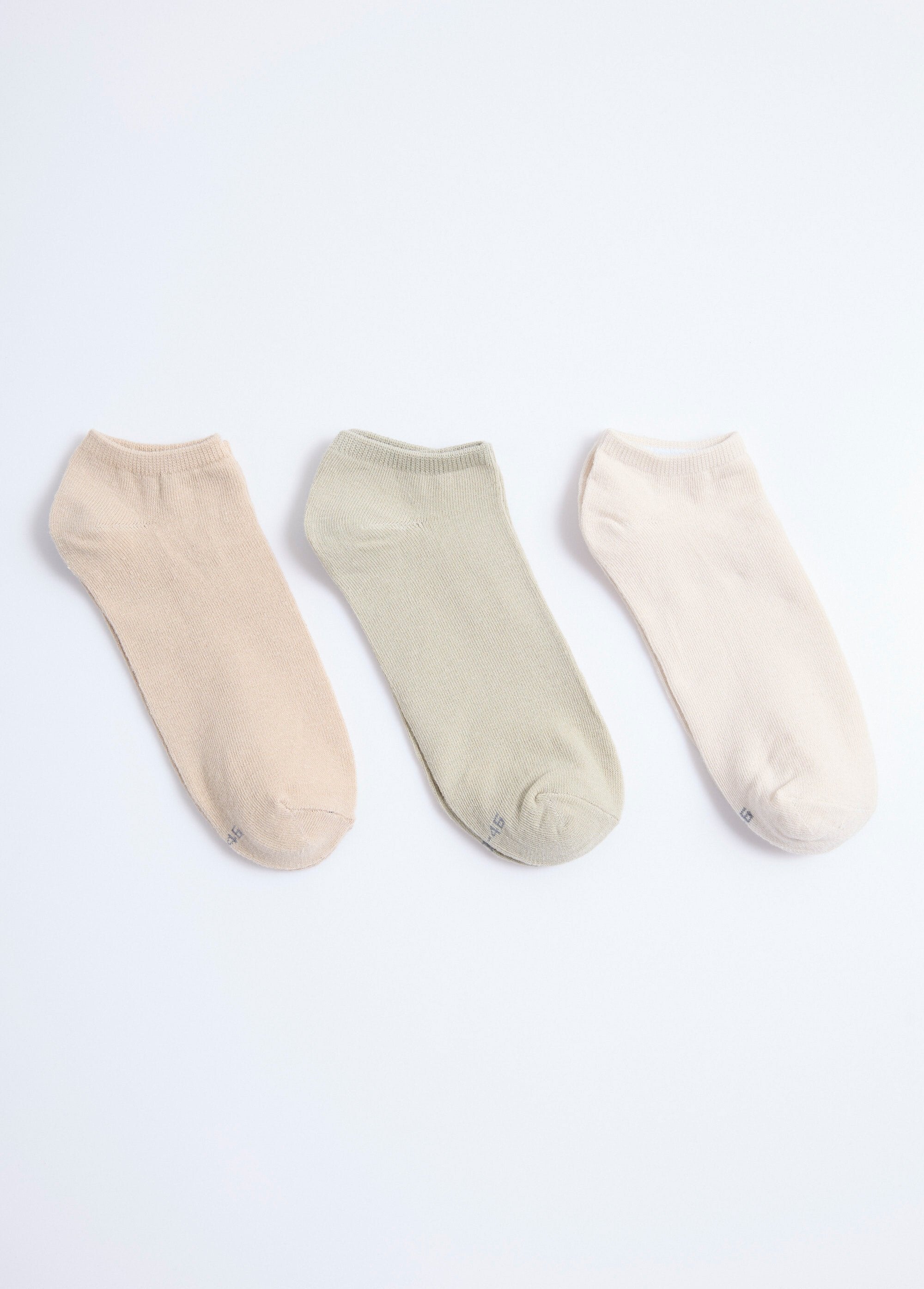 Set_di_3_calzini,_assortiti,_leggeri_Vert_et_beige_et_ecru_DE1_slim