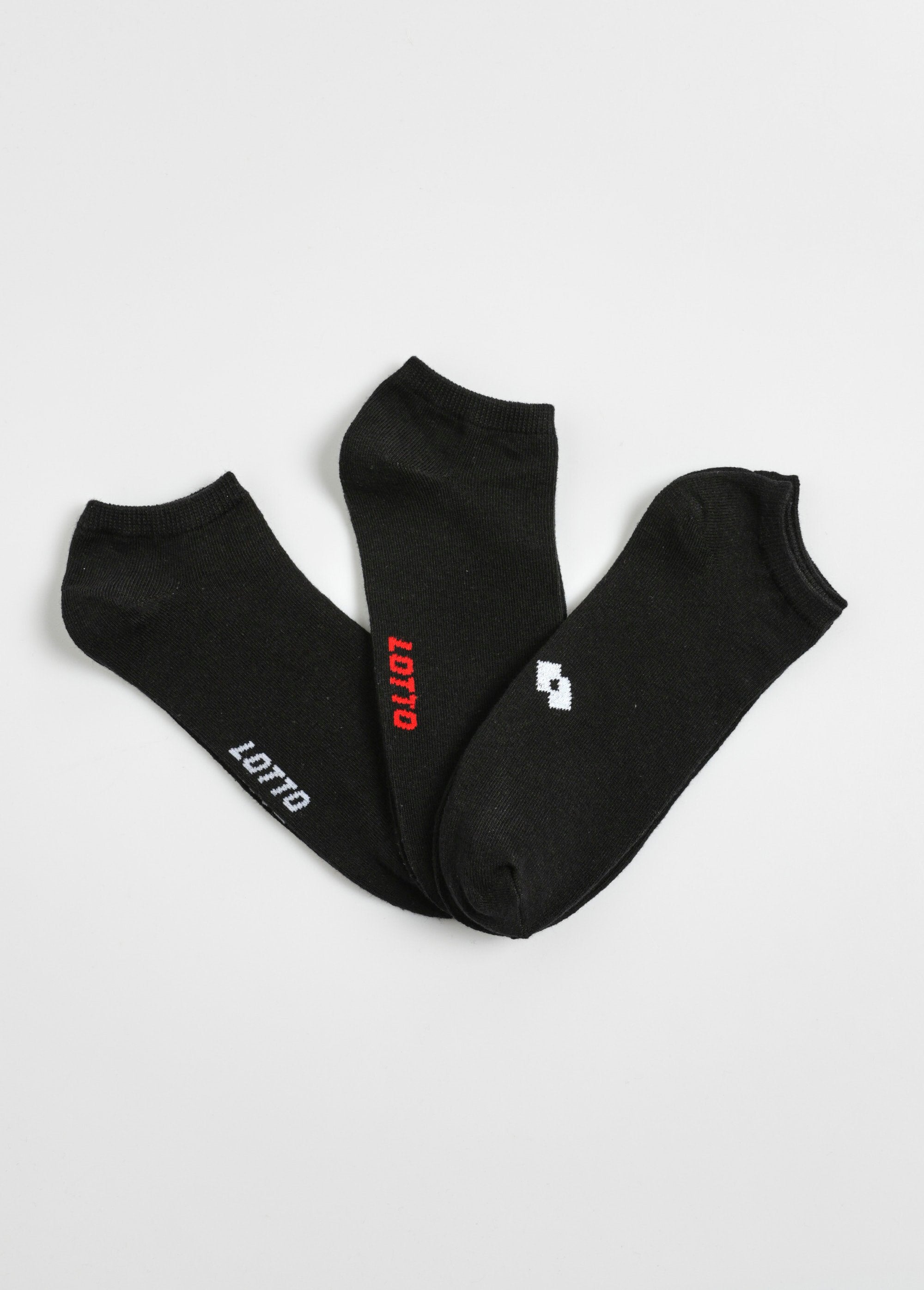 Set_di_3_calzini_sportivi,_assortiti_Noir_FA1_slim