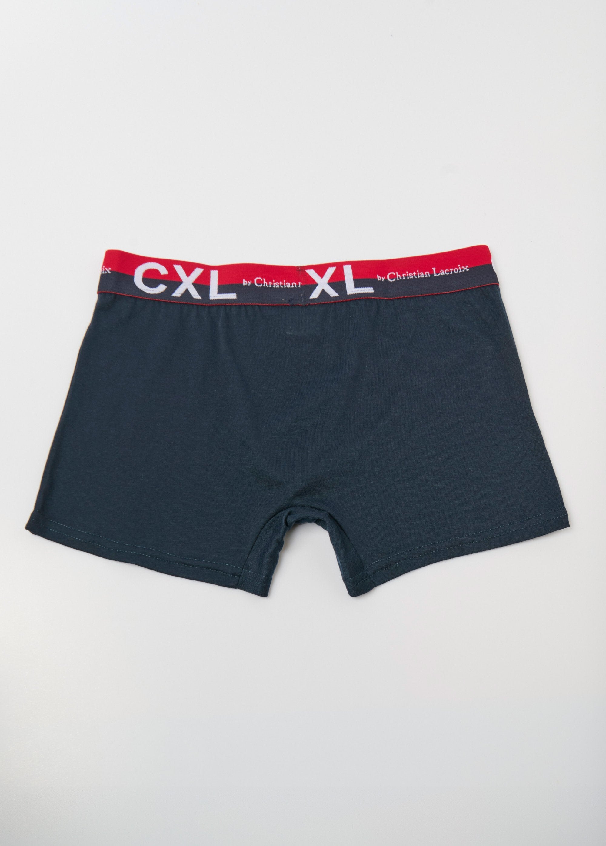 Confezione_da_4_boxer_in_tinta_unita_con_logo_in_vita_Bleu_DO1_slim