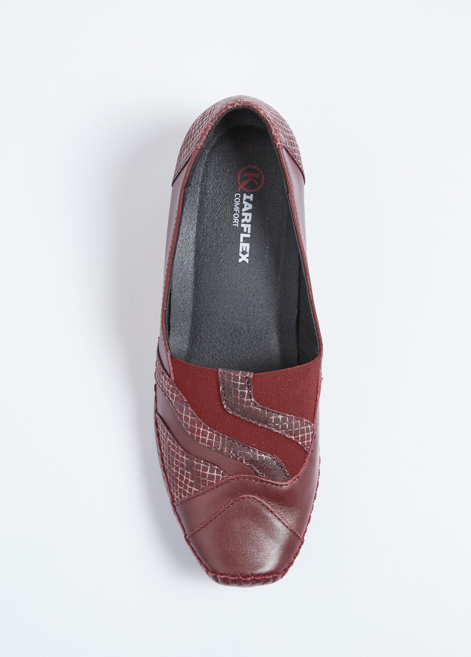 Mocassini_in_pelle_elasticizzata,_larghezza_comfort_Bordeaux_OV1_slim