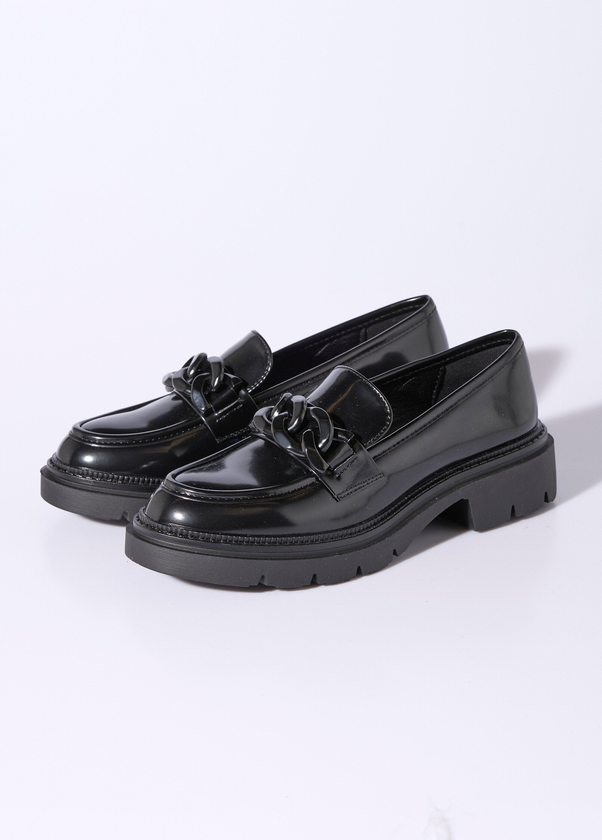 Mocassini_a_punta,_maglie_in_metallo_Noir_DE1_slim