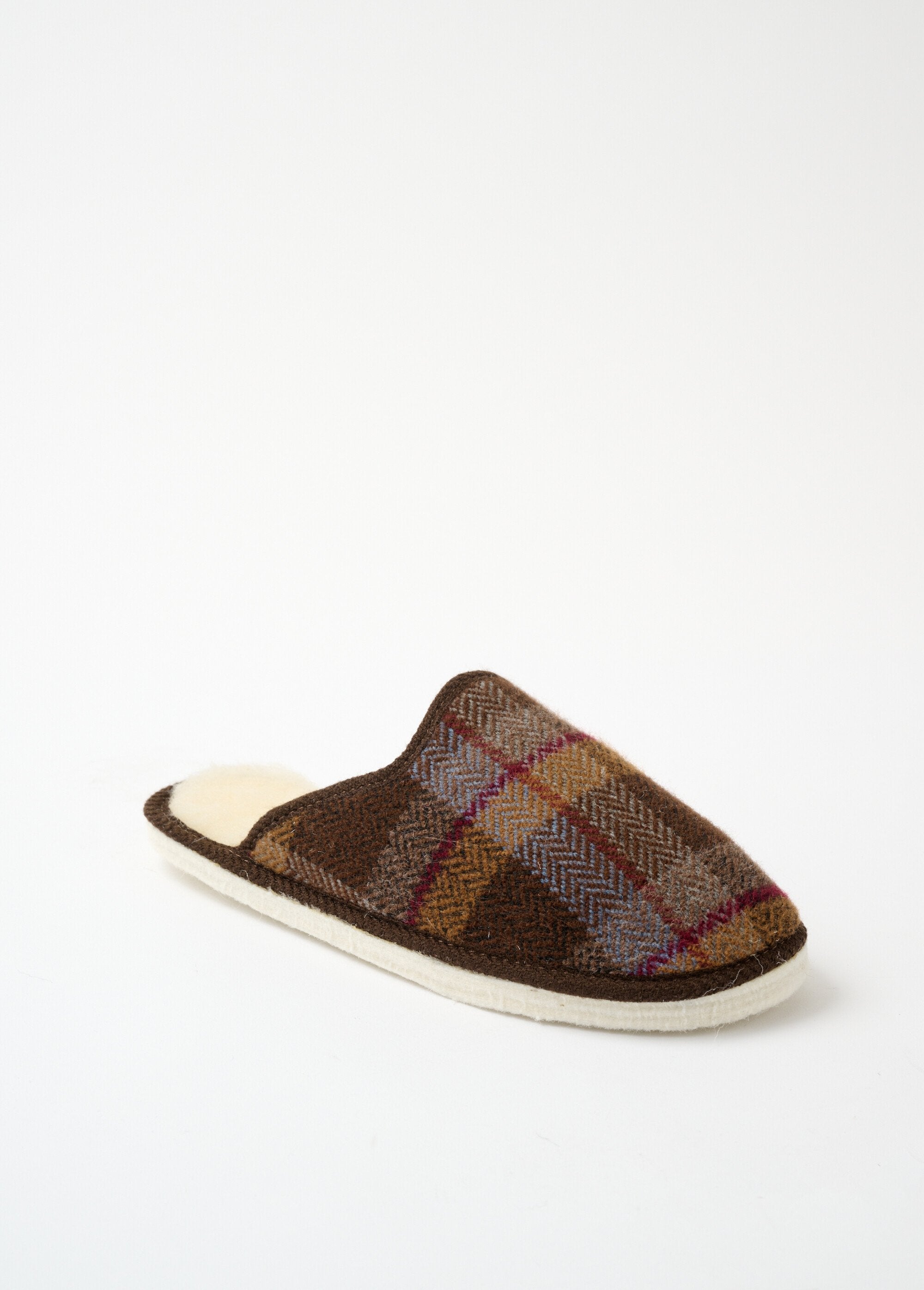 Pantofole_mules_in_tartan_misto_Marrone_scozzese_FA1_slim