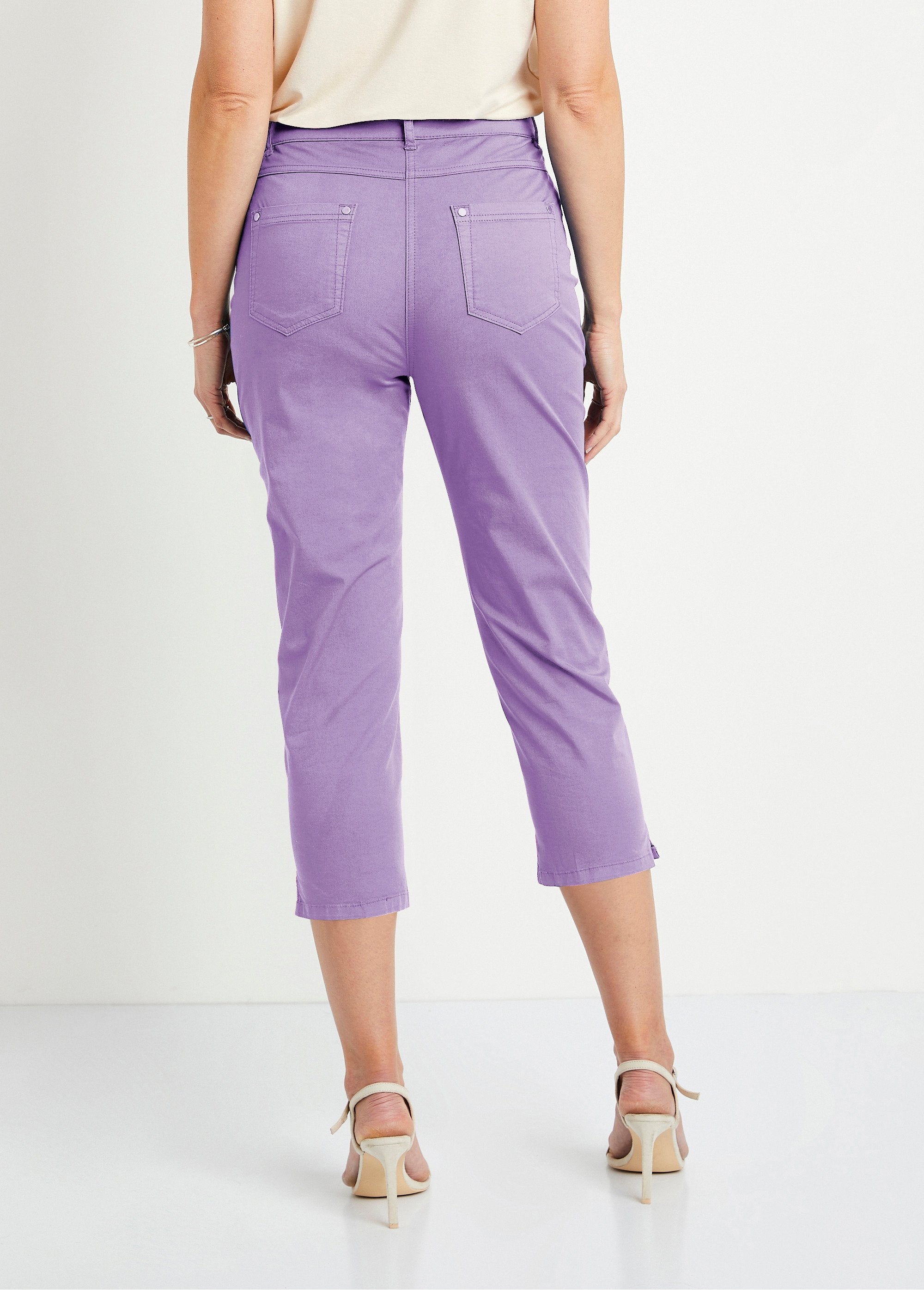 Pantacourt_ceinture_élastiquée_5_poches_Violet_DO1_slim