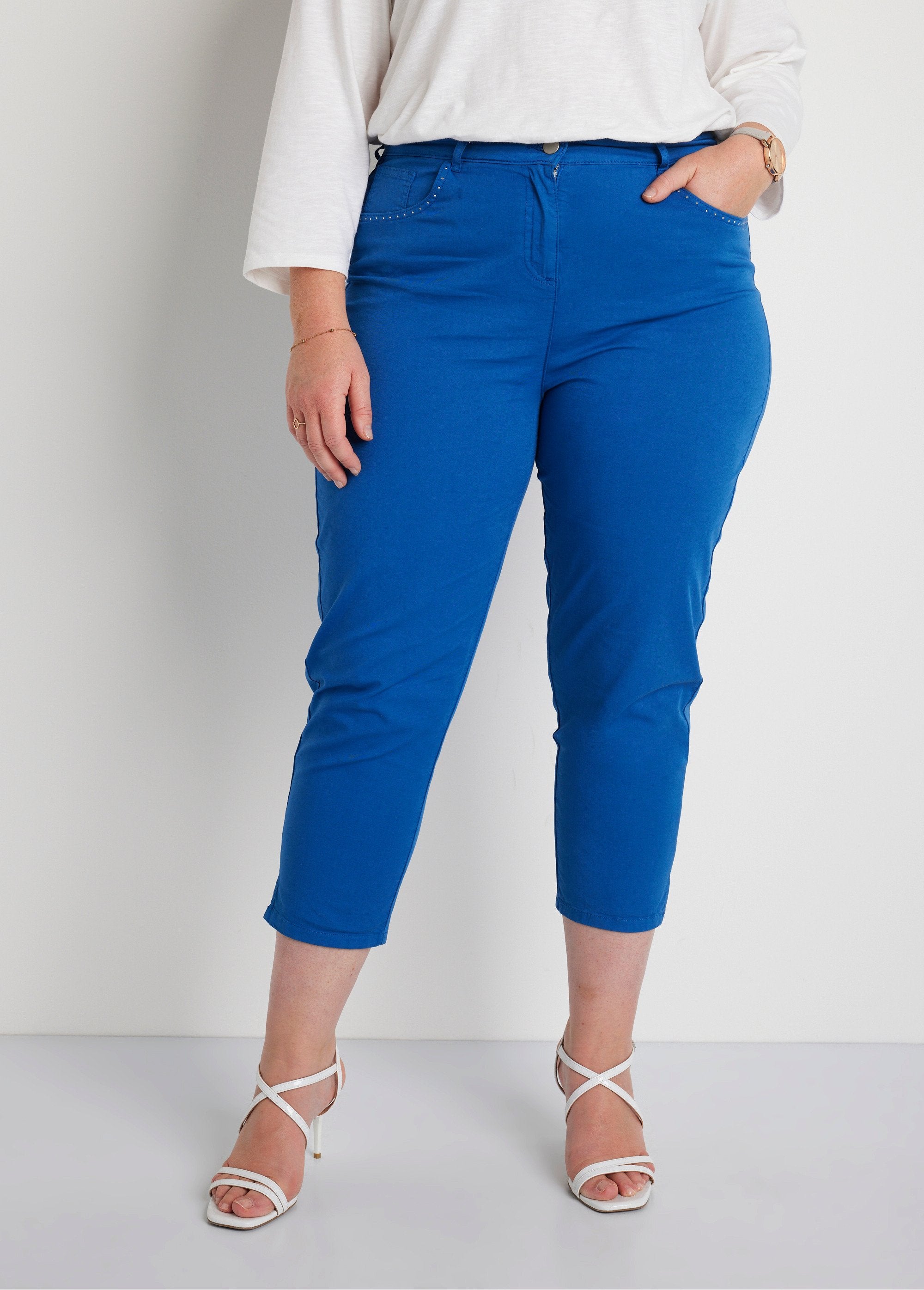 Pantaloni_con_elastico_in_vita_5_tasche_Blu_duro_FA1_curvy