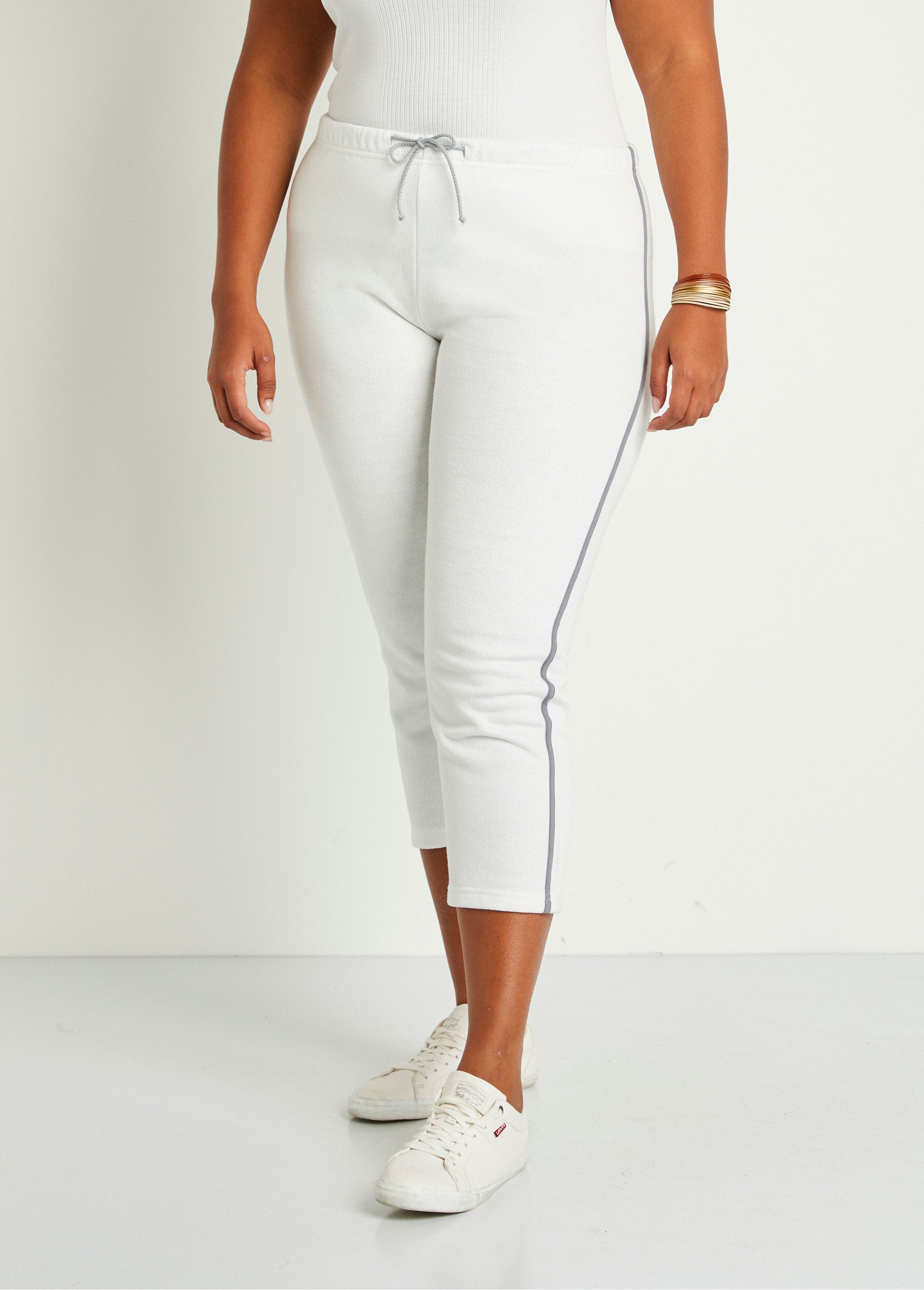 Pantaloni_lounge_con_banda_laterale_BIANCO_FA1_curvy