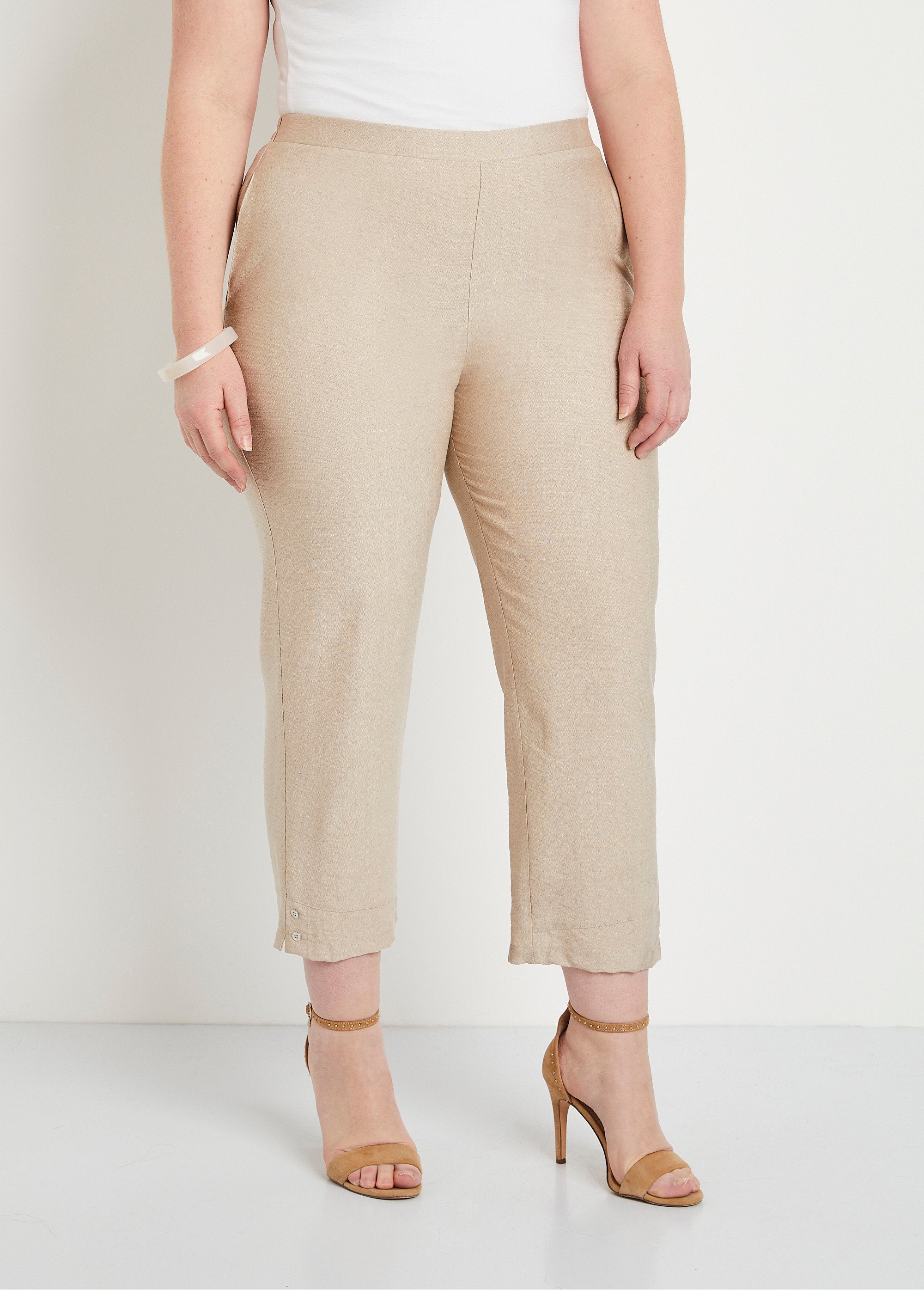 Pantaloni_semielastici_a_gamba_larga_Sabbia_FA1_curvy