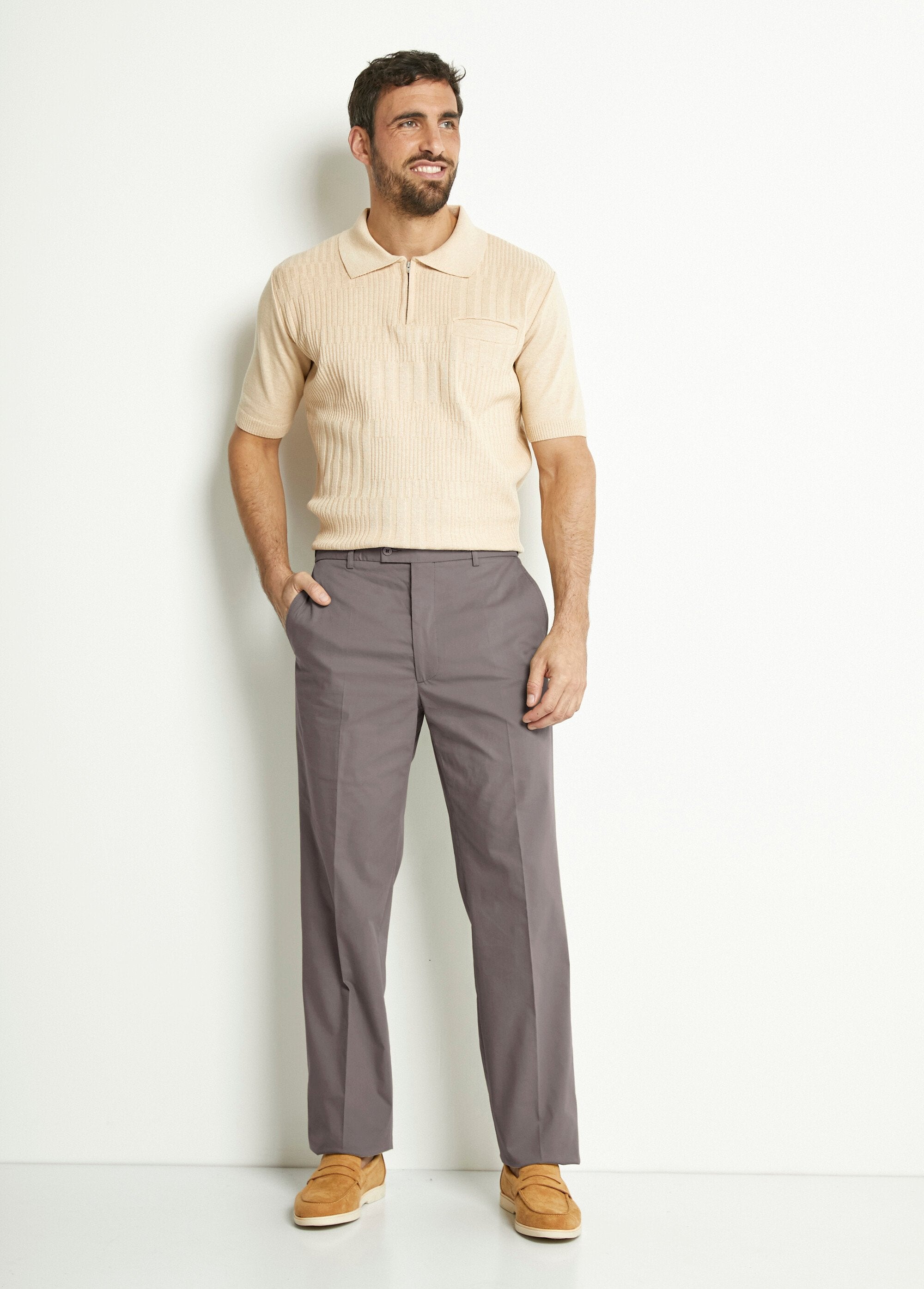 Pantaloni_in_policotone_con_cintura_invisibile_regolabile_in_vita_Gris_SF1_slim