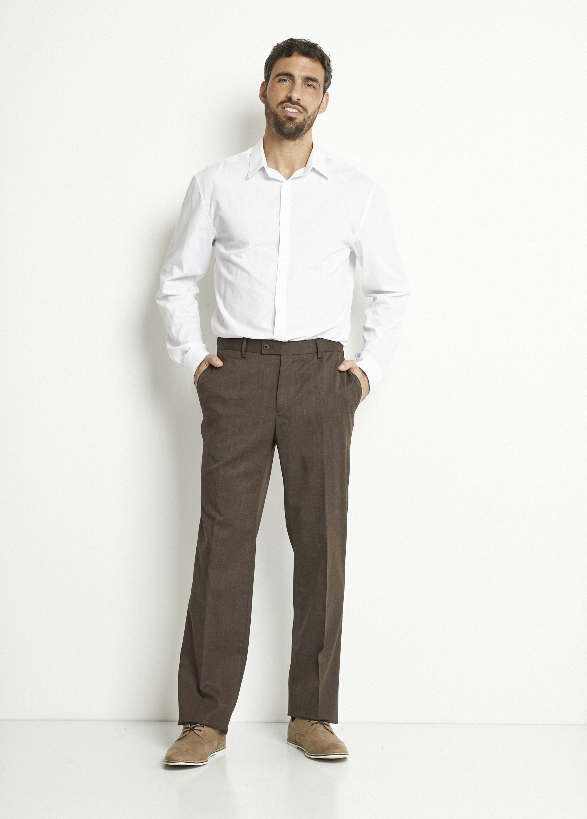 Pantaloni_con_cintura_regolabile_invisibile_Marron_SF1_slim