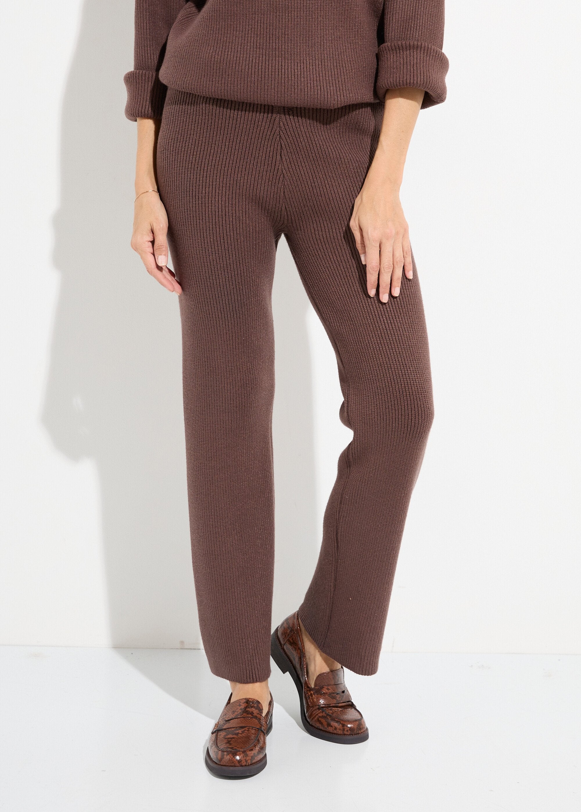 Comodi_pantaloni_a_maglia_grossa_Chocolat_FA1_slim