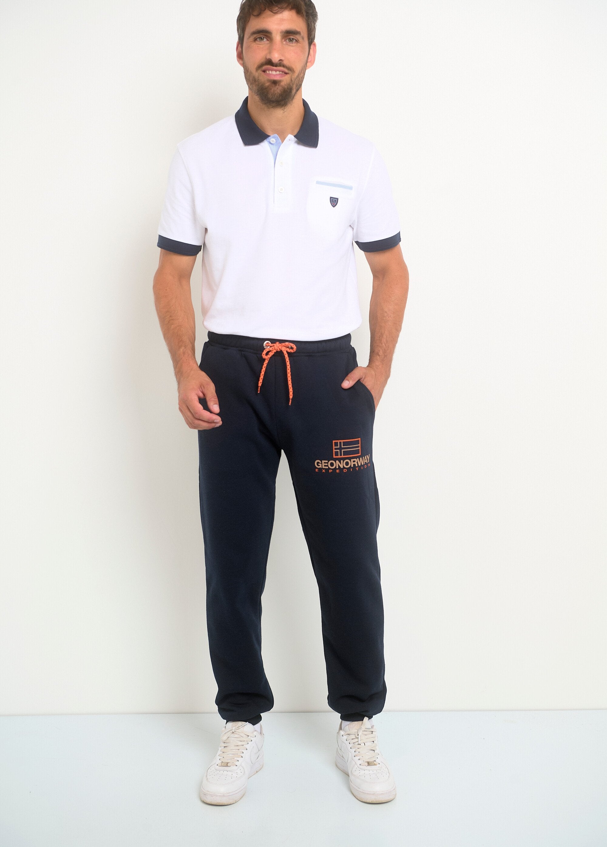 Pantalon_de_jogging_lien_contrasté_Marine_SF1_slim