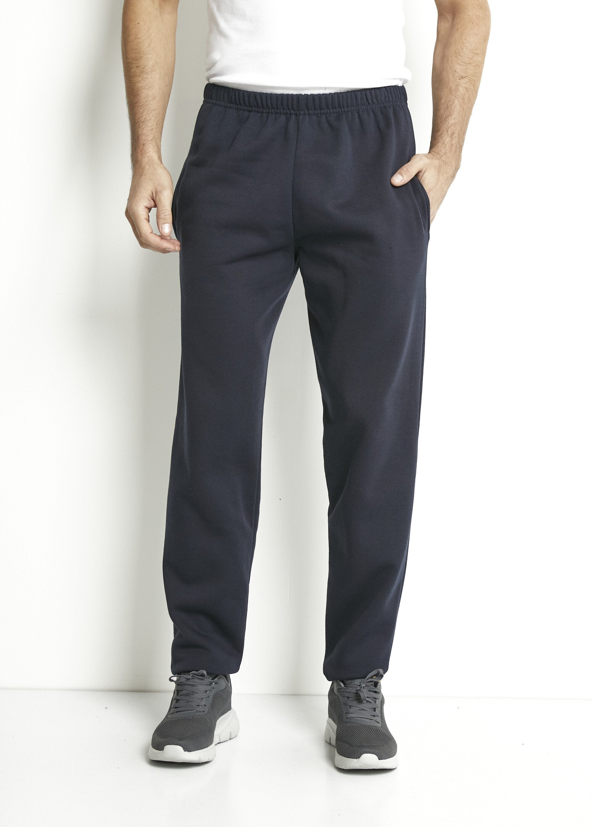 Pantaloni_da_jogging_in_pile_con_elastico_in_vita_Marine_FA1_slim