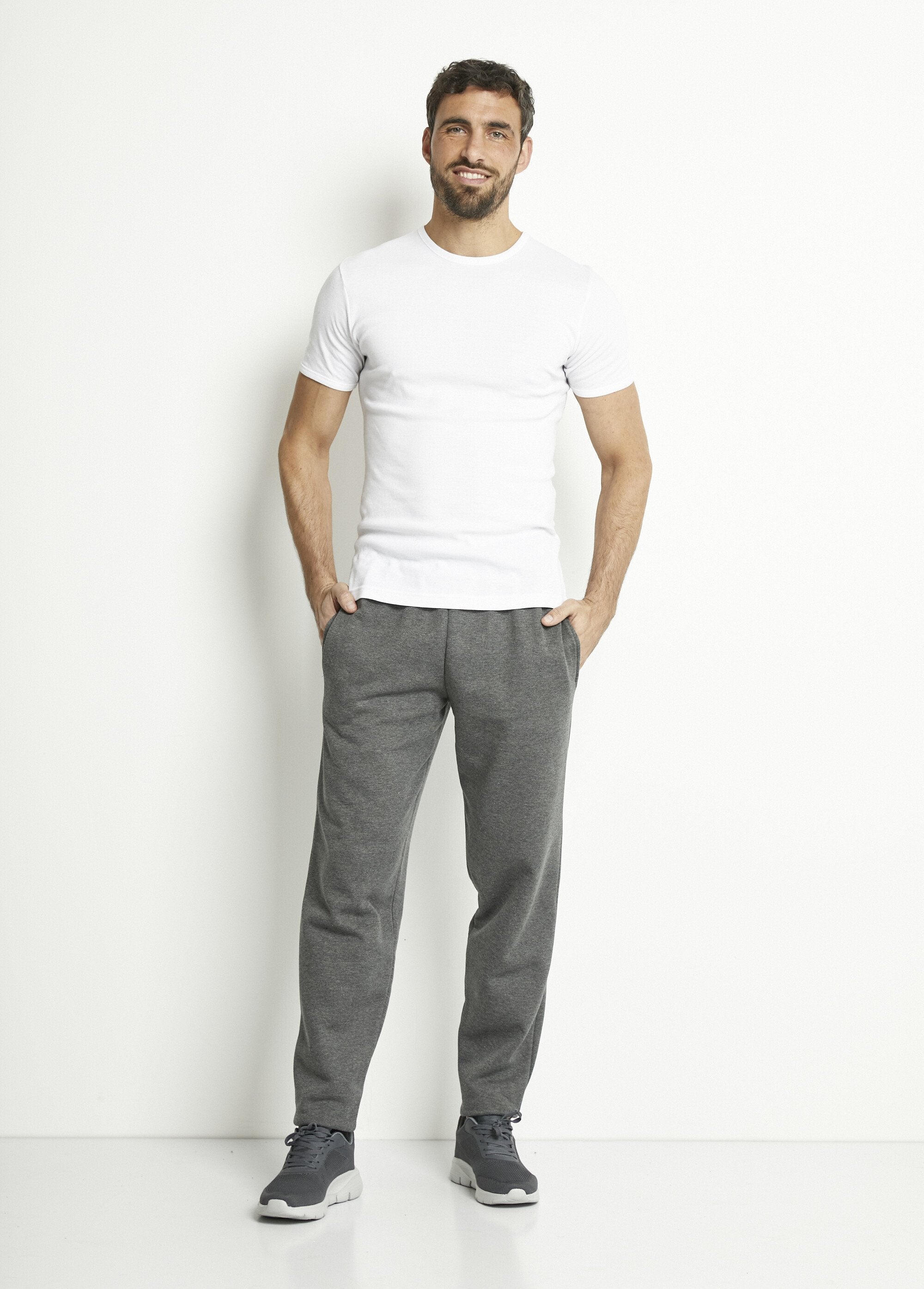 Pantaloni_da_jogging_in_pile_con_elastico_in_vita_Gris_anthracite_SF1_slim