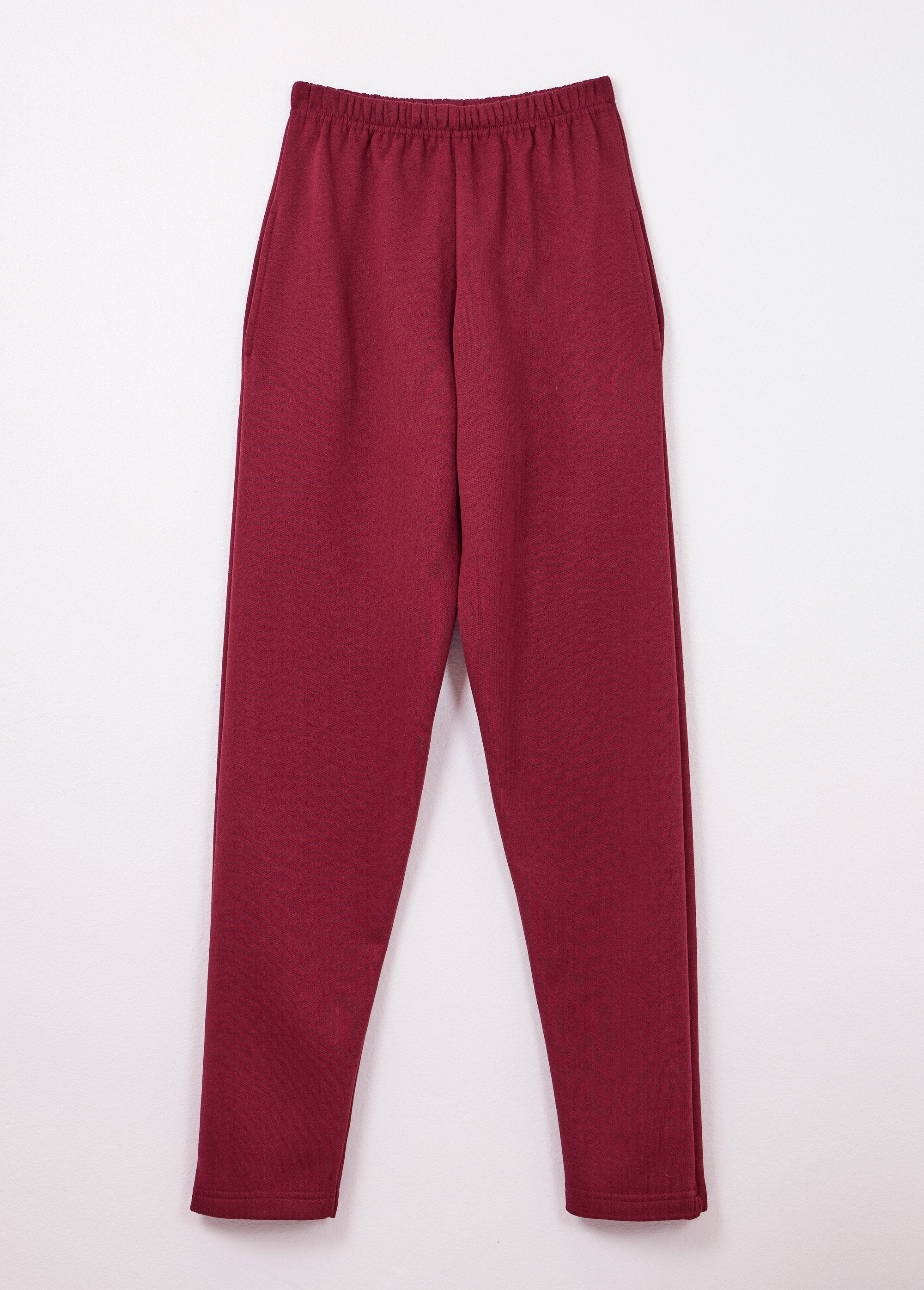 Pantaloni_da_jogging_in_pile_con_elastico_in_vita_Bordeaux_AP1_slim