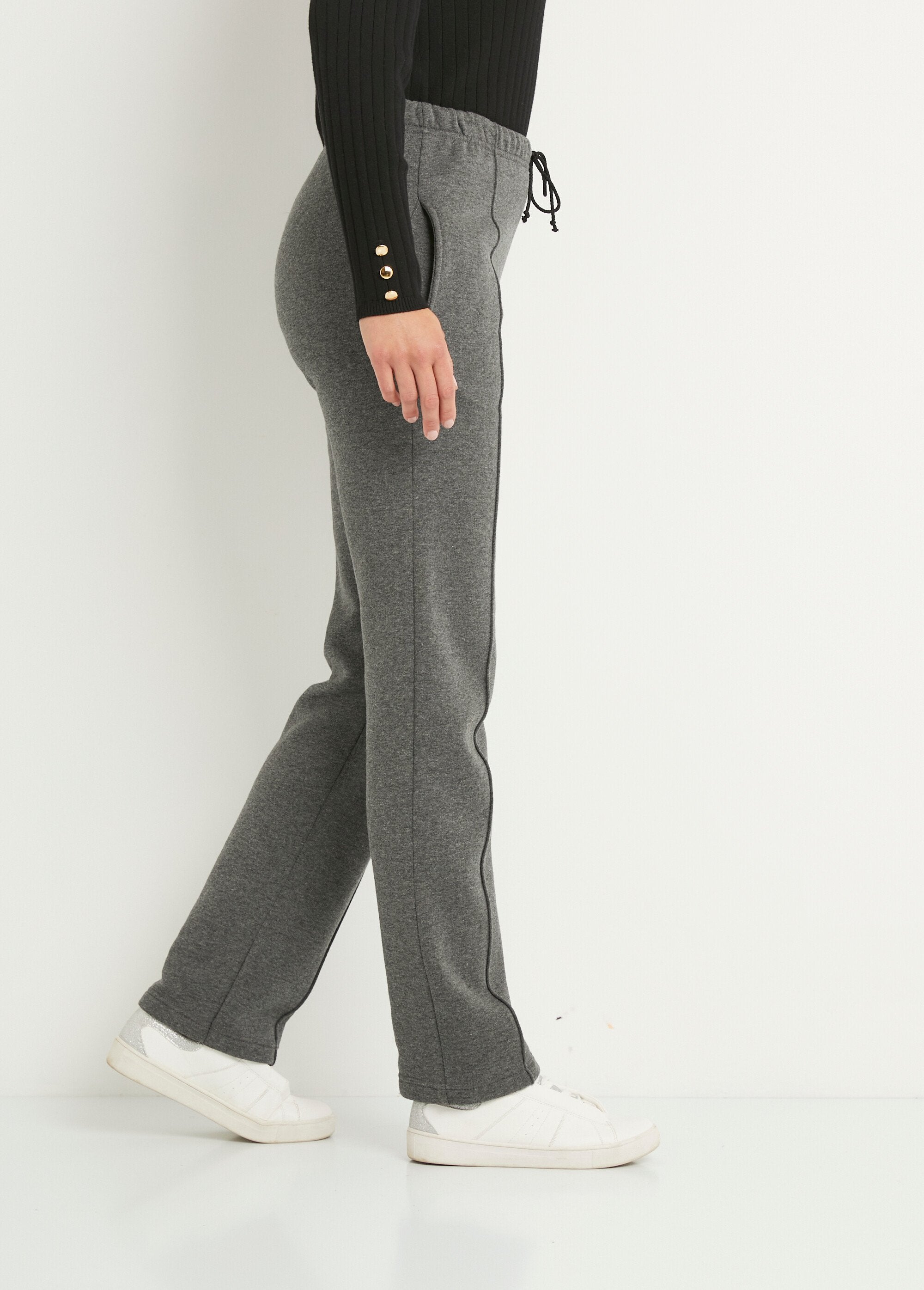 Pantaloni_lounge_con_elastico_in_vita_in_pile_Grigio_Antracite_DR1_slim