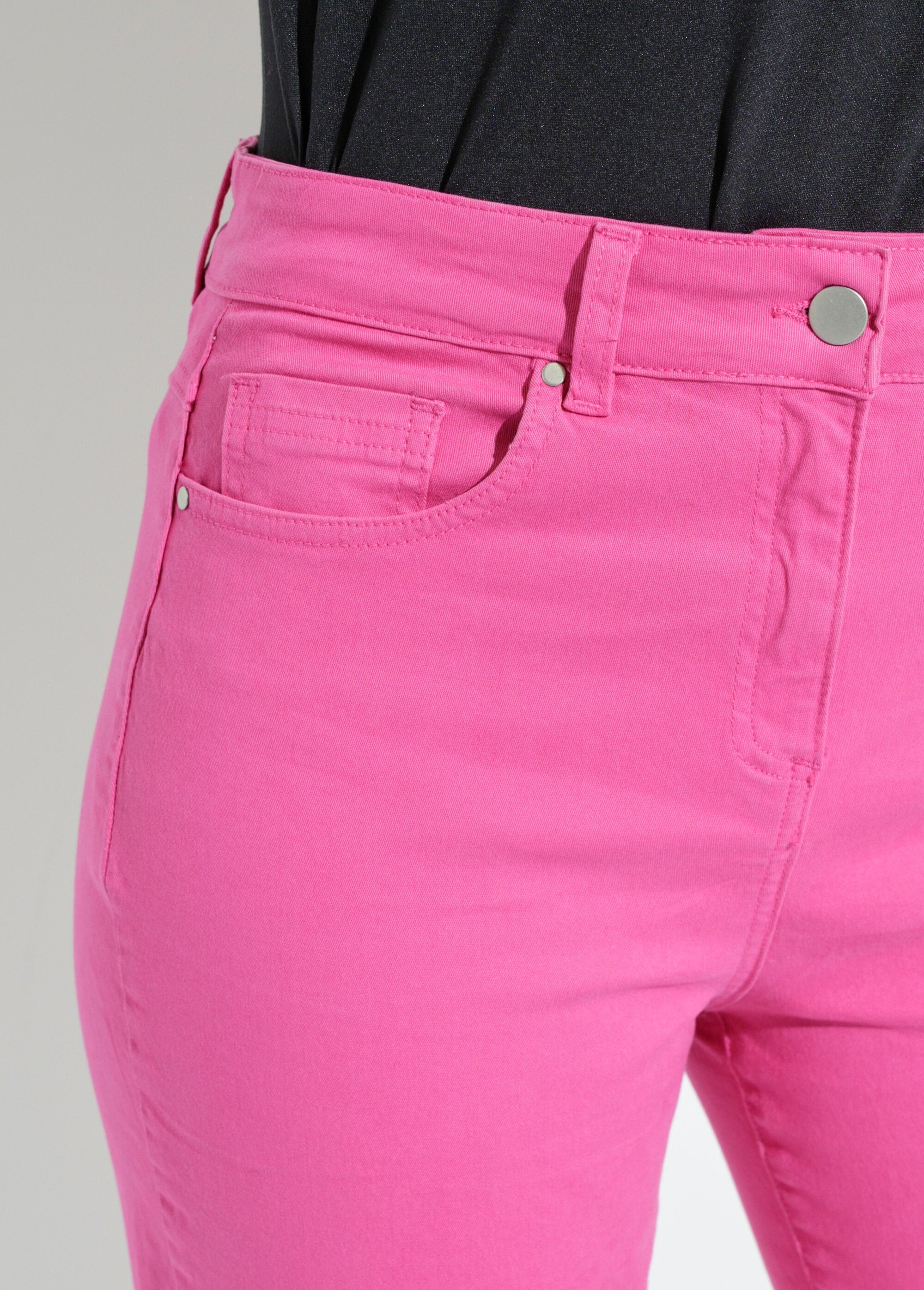 Pantaloni_5_tasche_a_gamba_dritta_in_cotone_elasticizzato_Rose_magenta_DE1_slim