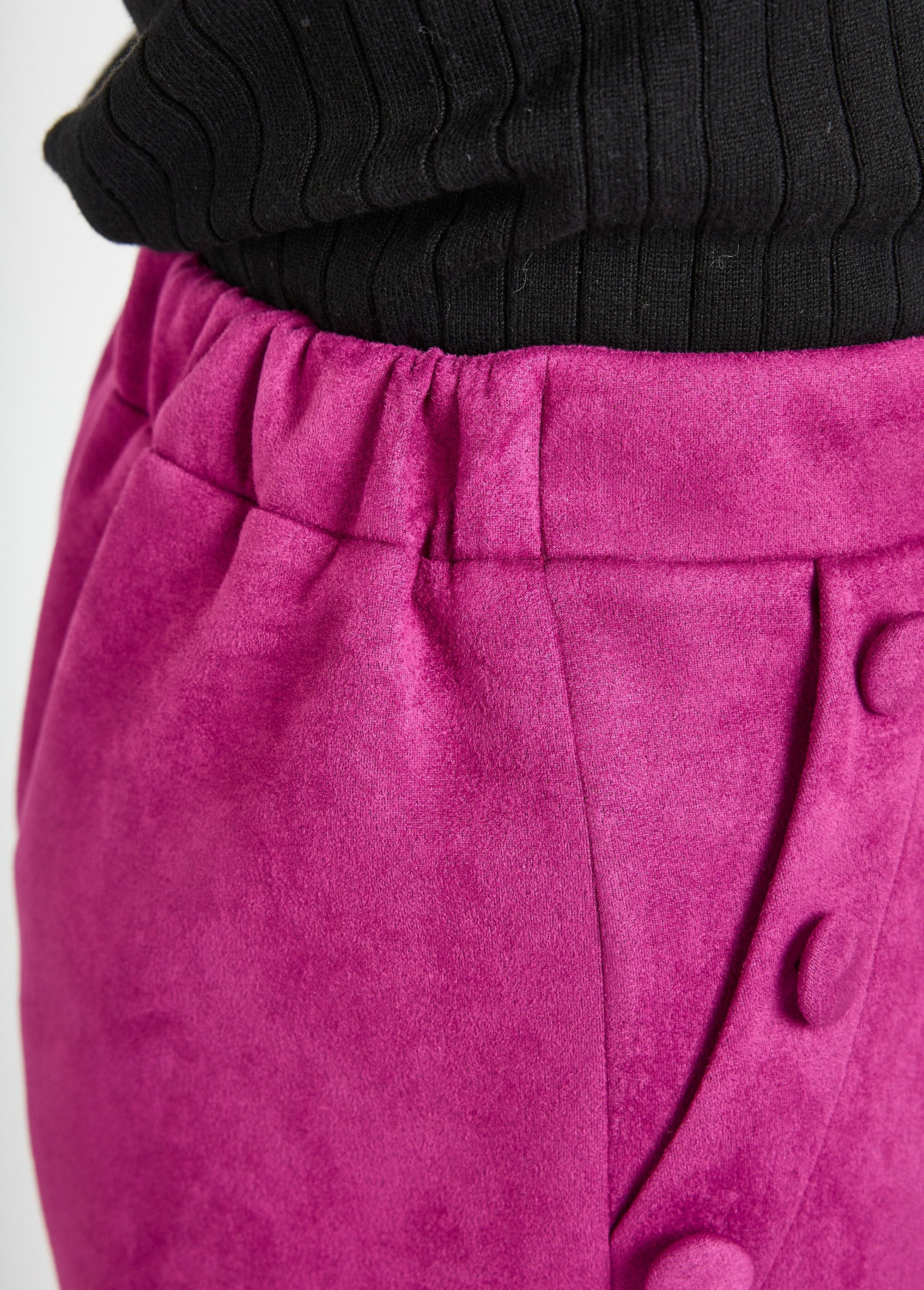 Pantaloni_a_gamba_dritta_con_elastico_in_vita_in_tessuto_scamosciato_Cassis_DE1_slim