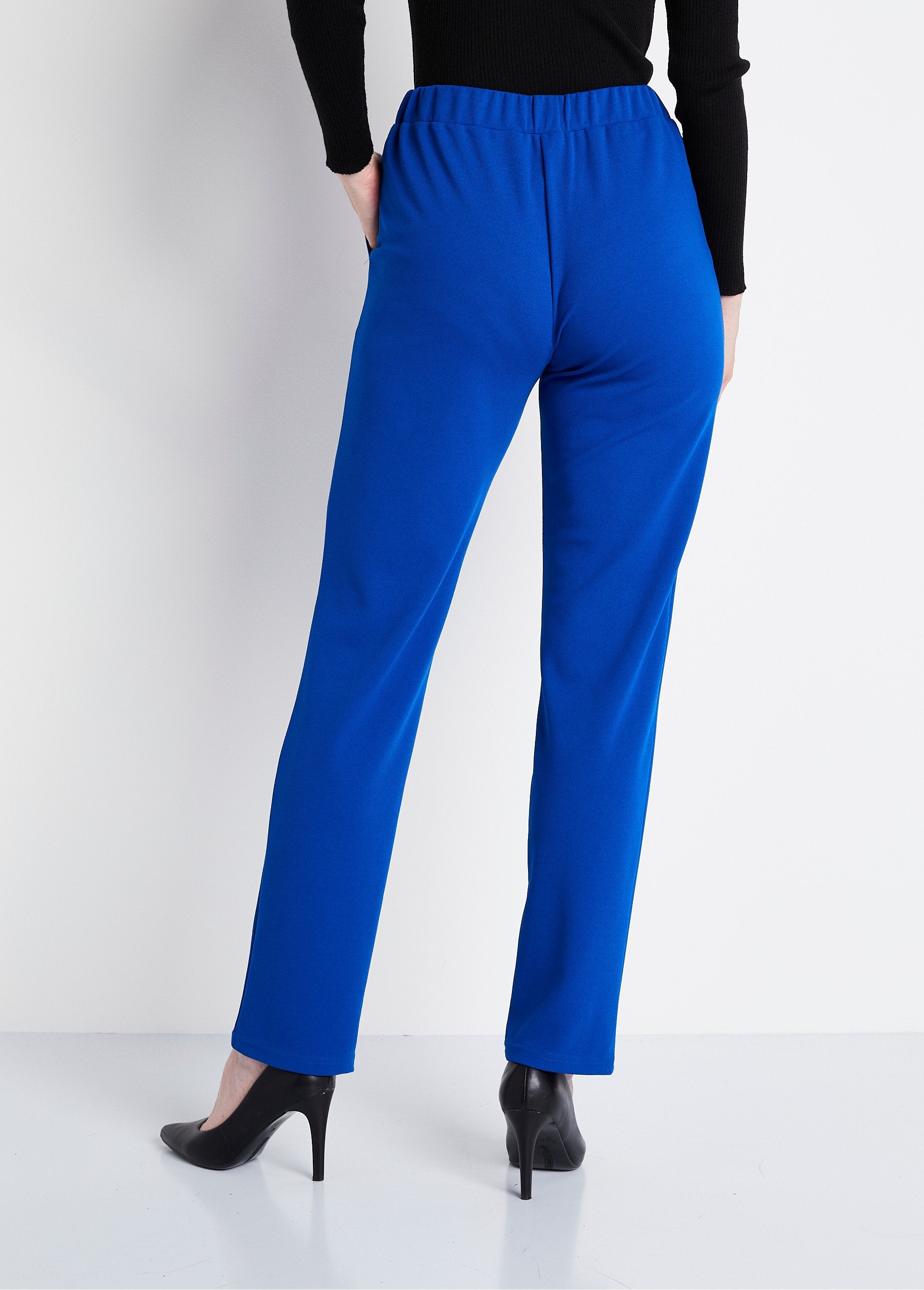 Pantaloni_a_gamba_dritta_con_elastico_in_vita_in_maglia_crepe_Blu_duro_DO1_slim