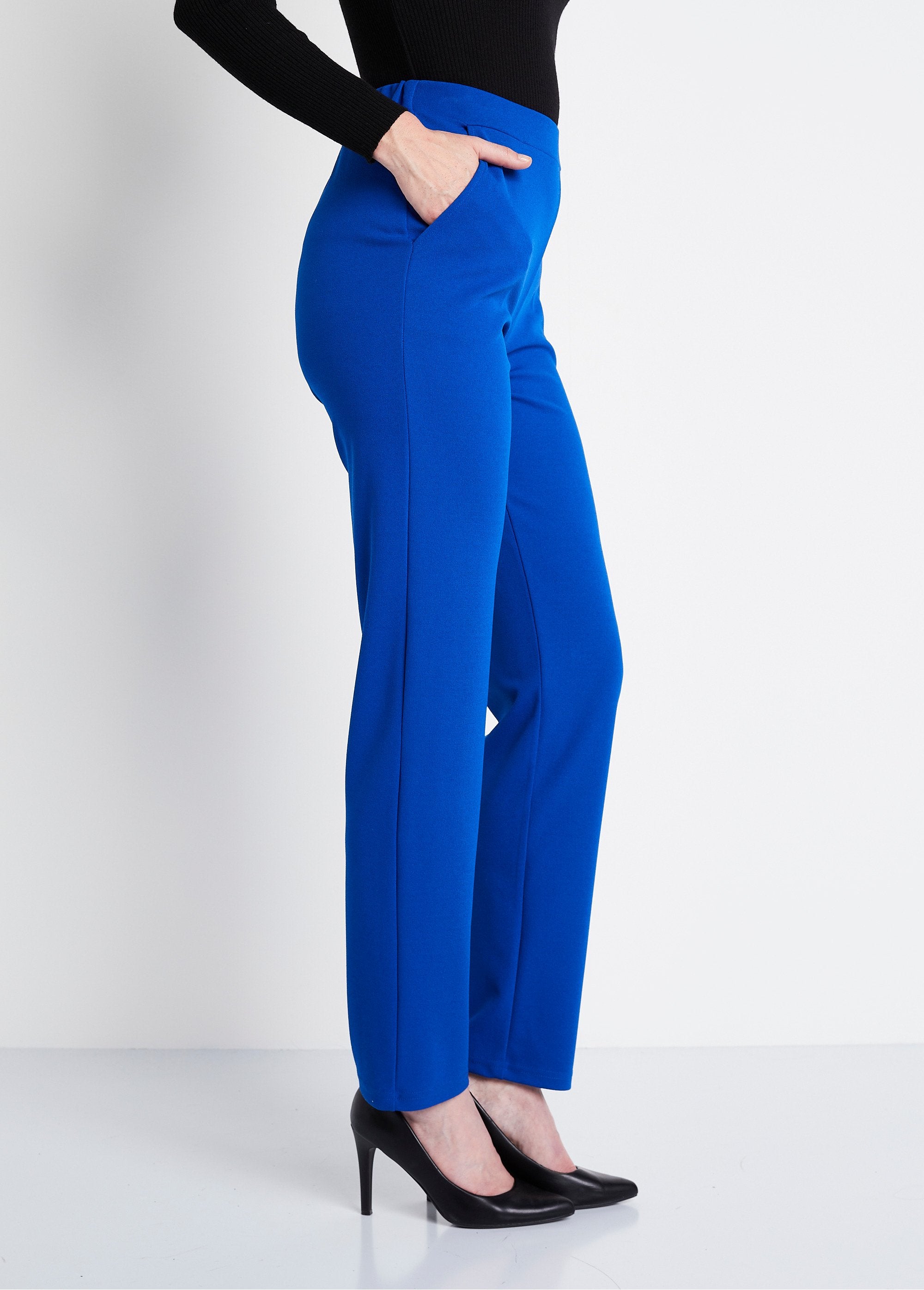 Pantaloni_a_gamba_dritta_con_elastico_in_vita_in_maglia_crepe_Blu_duro_DR1_slim