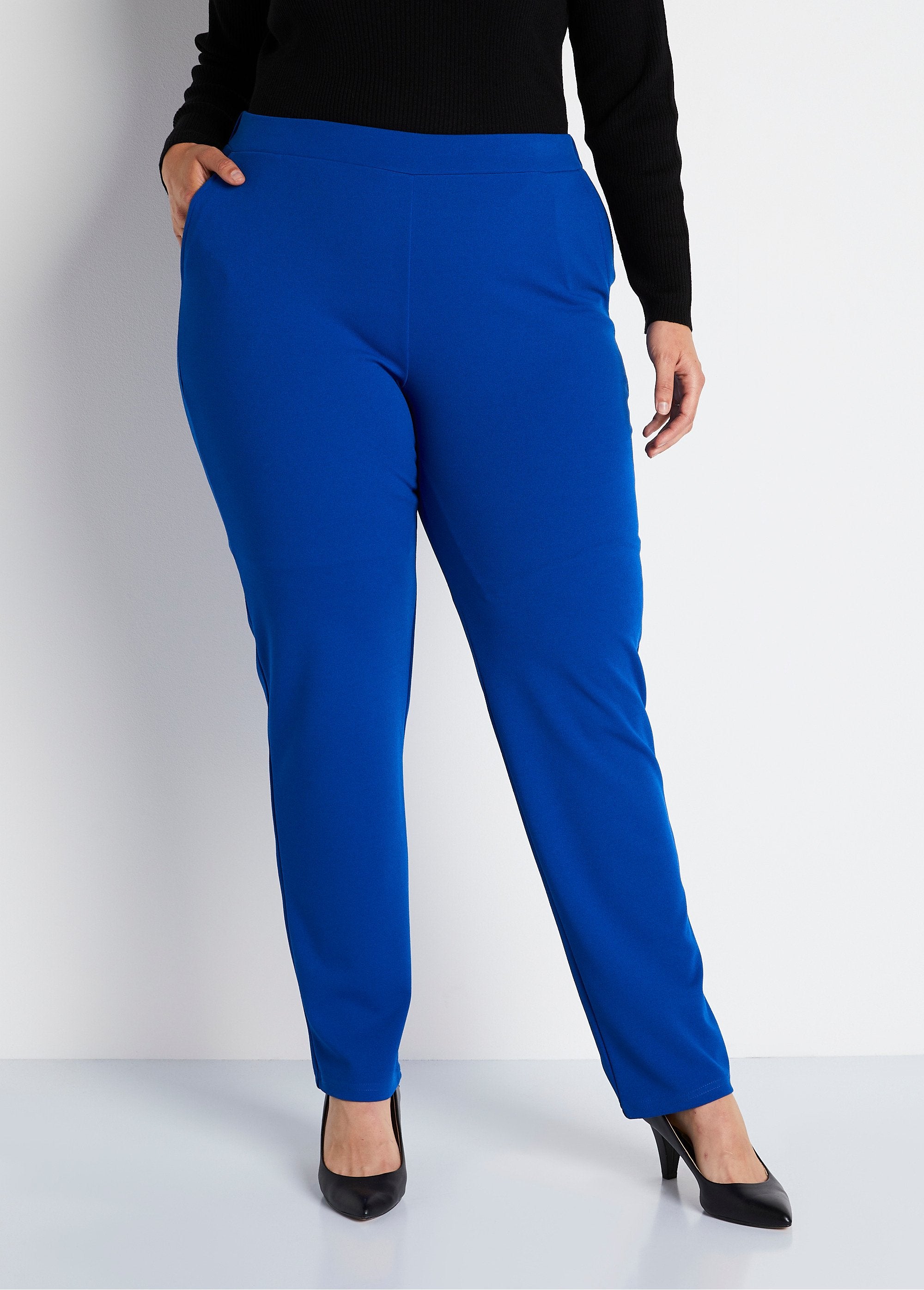 Pantaloni_a_gamba_dritta_con_elastico_in_vita_in_maglia_crepe_Blu_duro_FA1_curvy