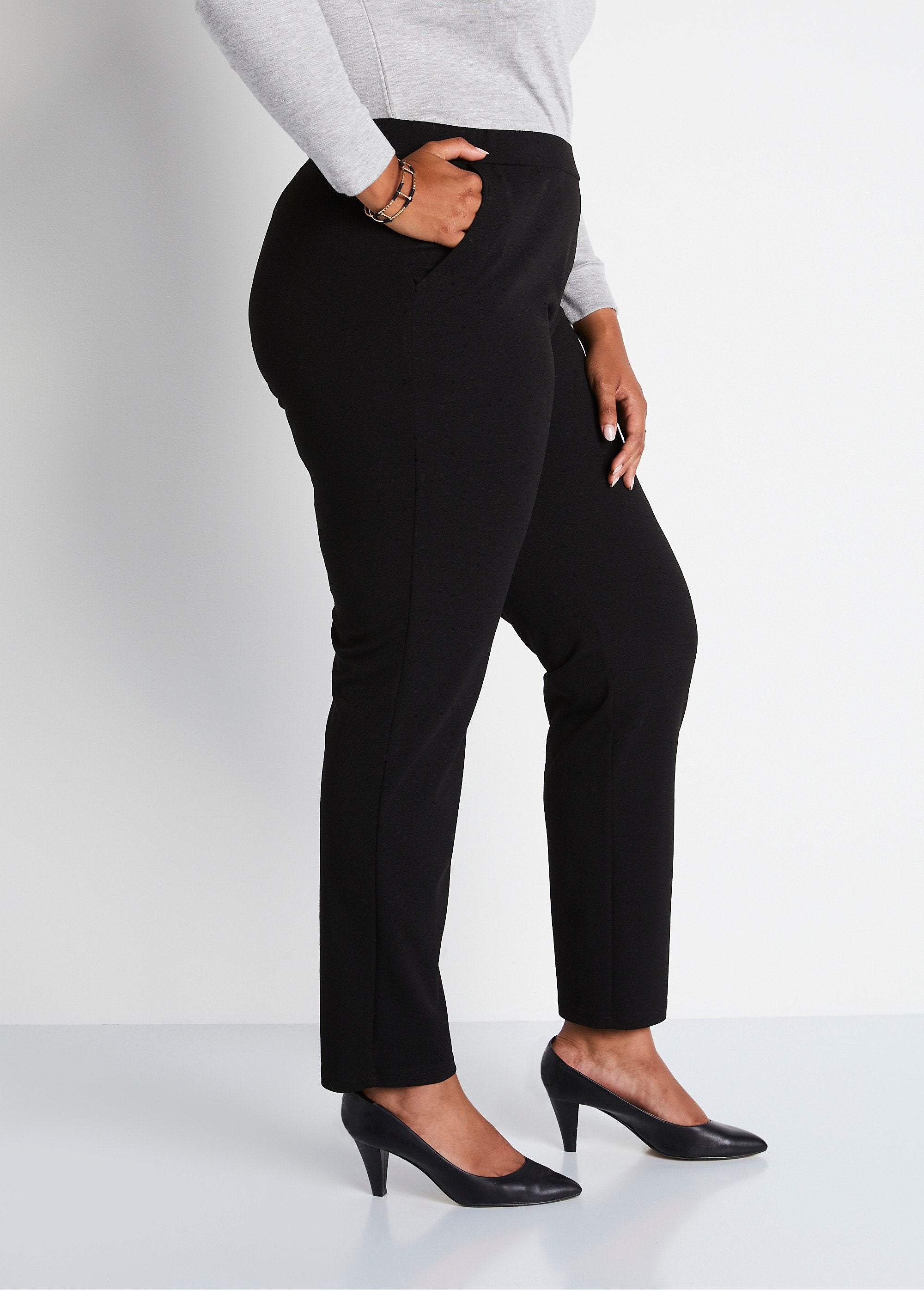 Pantaloni_a_gamba_dritta_con_elastico_in_vita_in_maglia_crepe_NERO_DR1_curvy