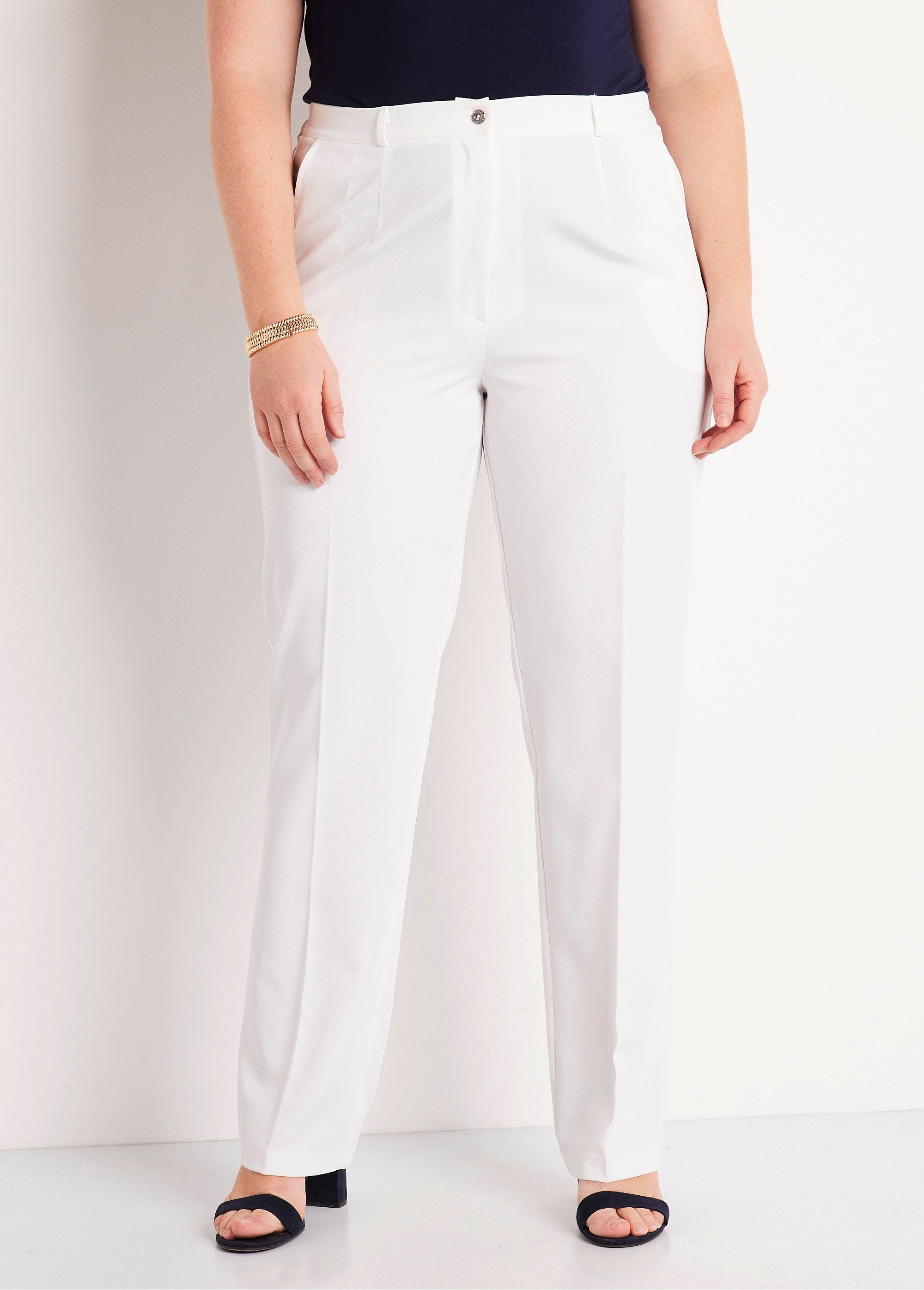 Pantaloni_tinta_unita_a_gamba_dritta_con_vita_semi-elasticizzata_BIANCO_FA1_curvy