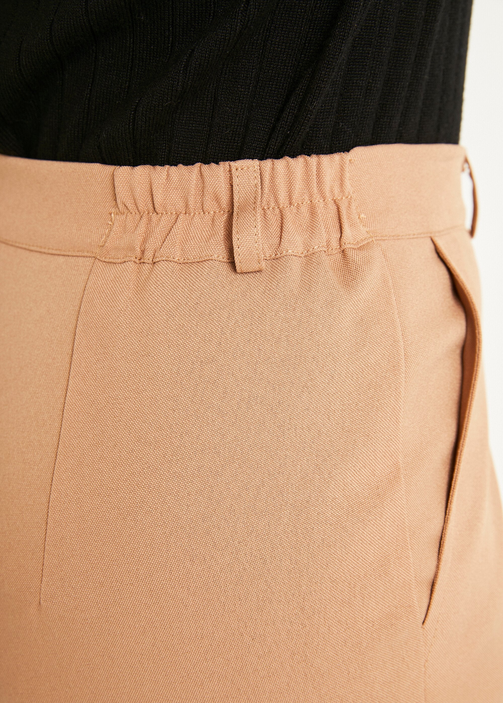 Pantaloni_tinta_unita_a_gamba_dritta_con_vita_semi-elasticizzata_Beige_DE4_slim