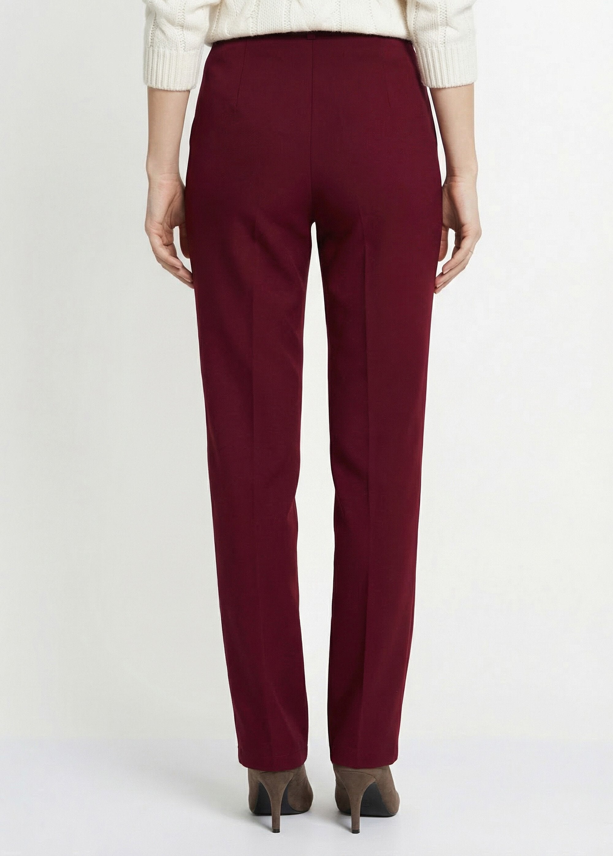 Pantaloni_tinta_unita_a_gamba_dritta_con_vita_semi-elasticizzata_Bordeaux_DO1_slim
