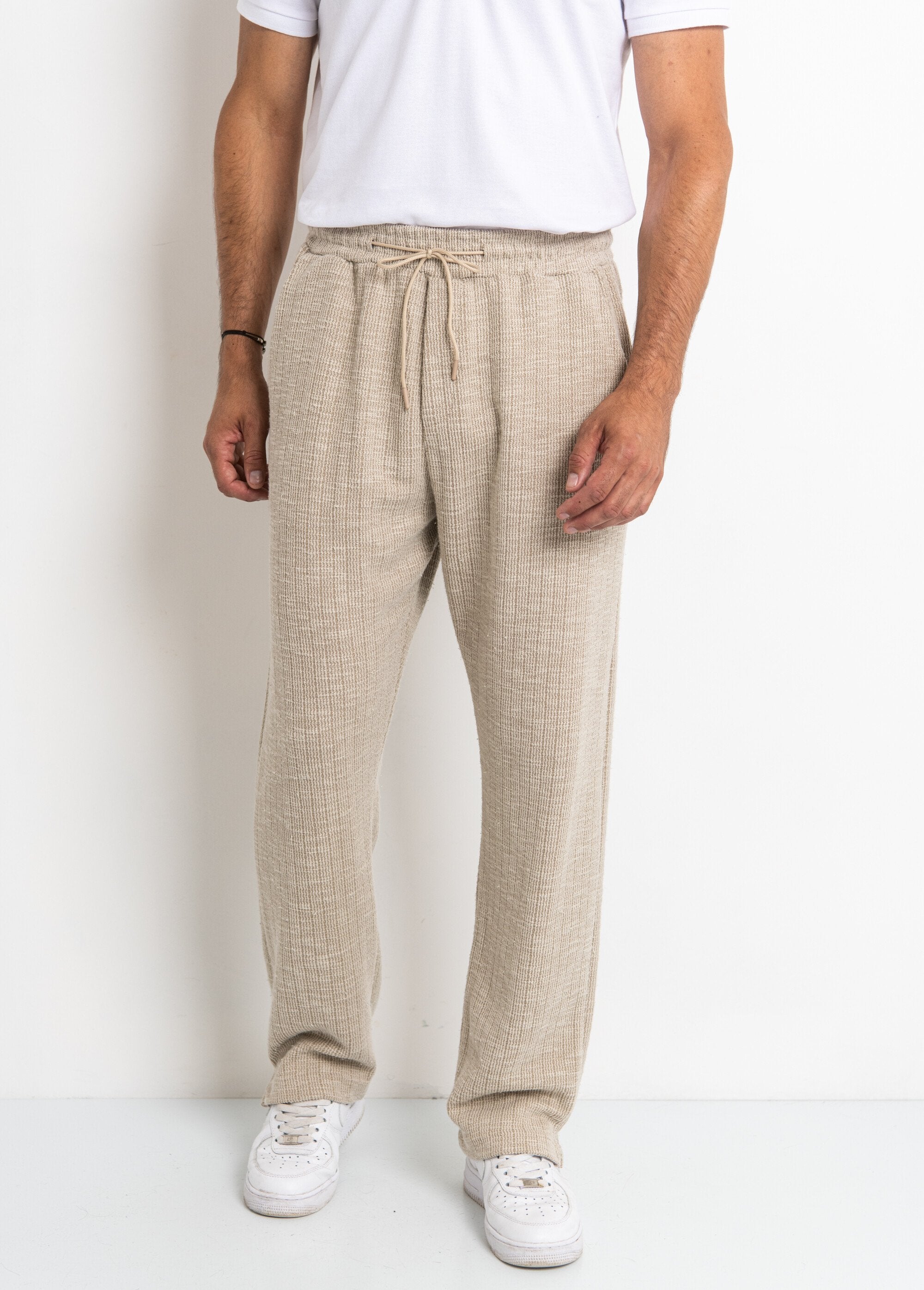 Pantaloni_in_maglia_con_laccetto_in_vita_Beige_FA1_slim