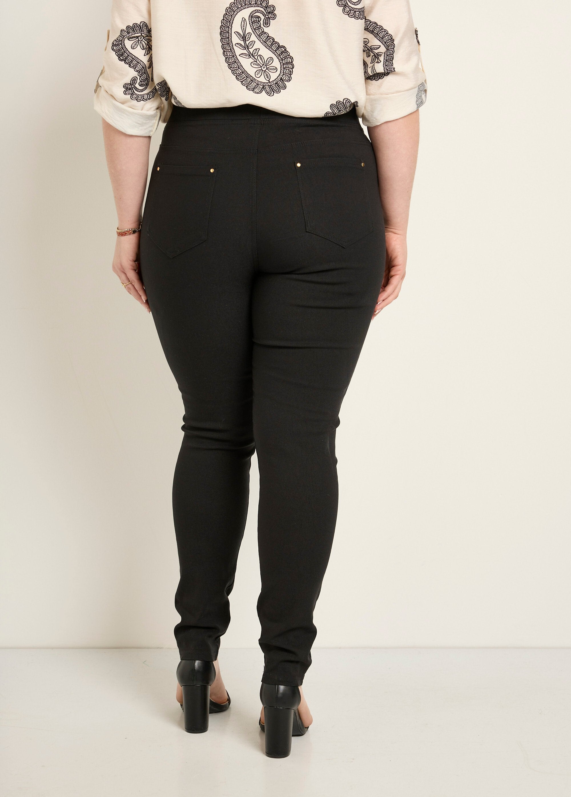 Pantaloni_stretch_con_elastico_in_vita_Noir_DO1_curvy