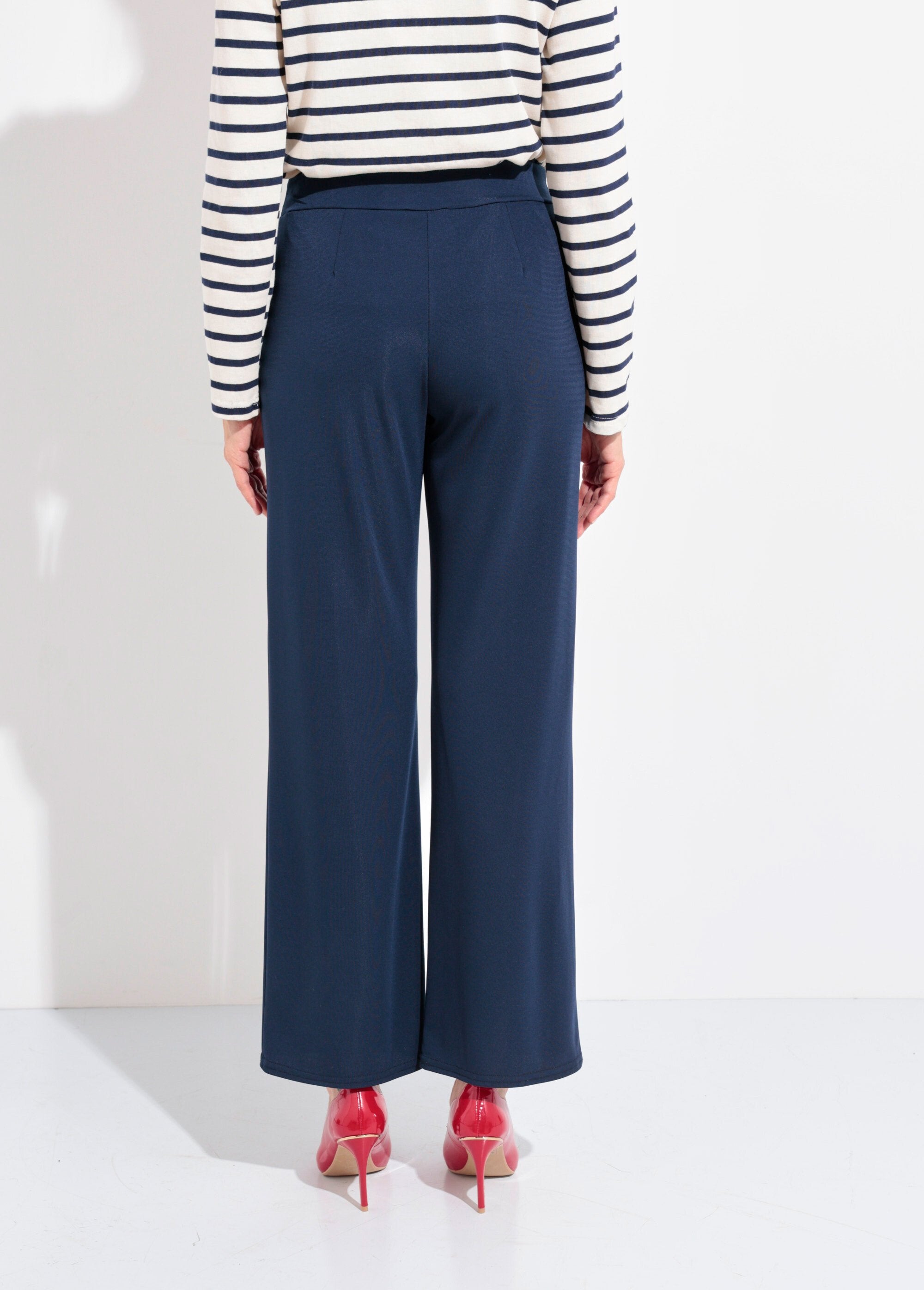 Pantaloni_fluidi_elasticizzati_con_cintura_in_vita_Marine_DO1_slim