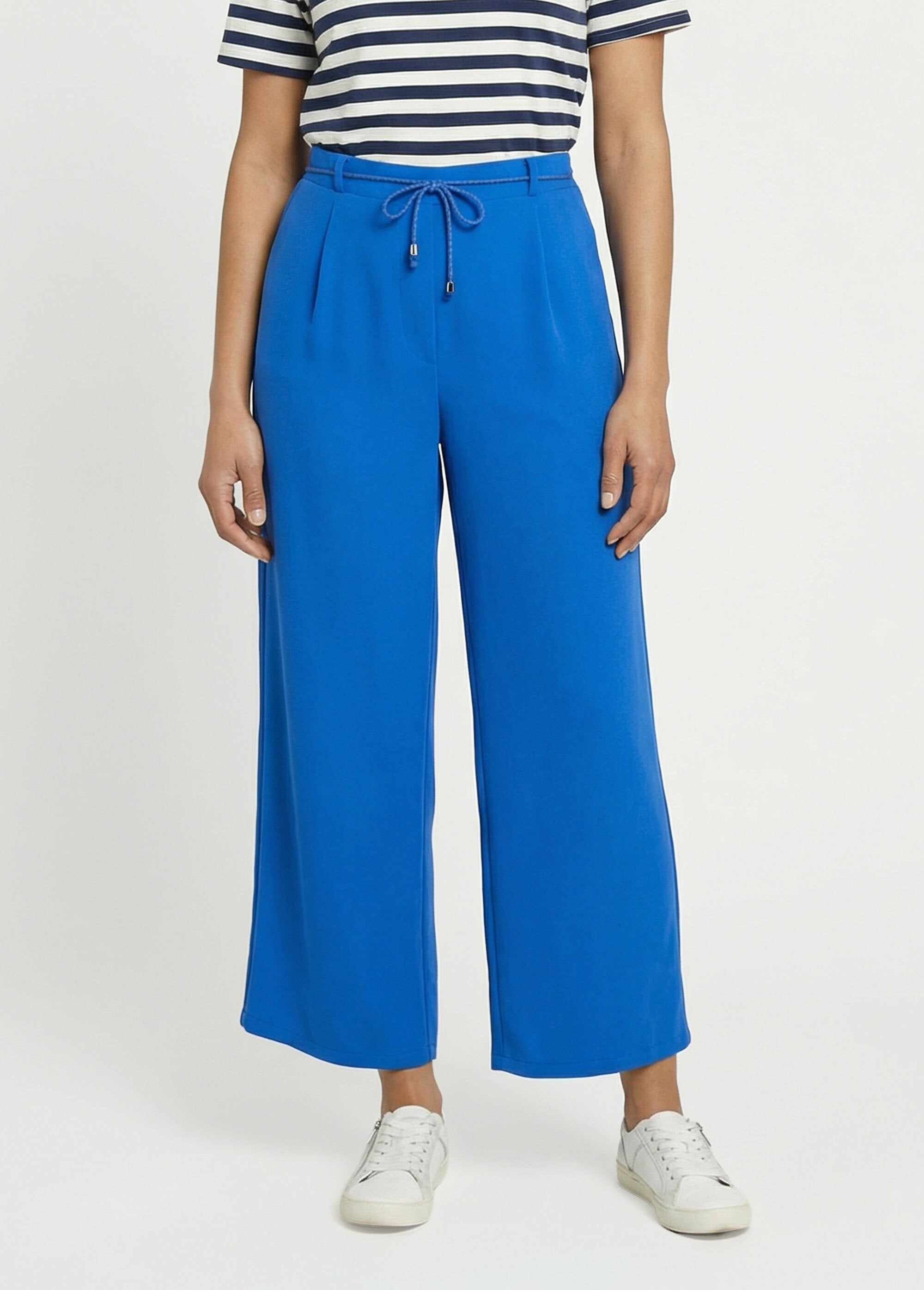 Pantaloni_elasticizzati_a_gamba_larga,_Essentiel_Bleu_vif_FA1_slim