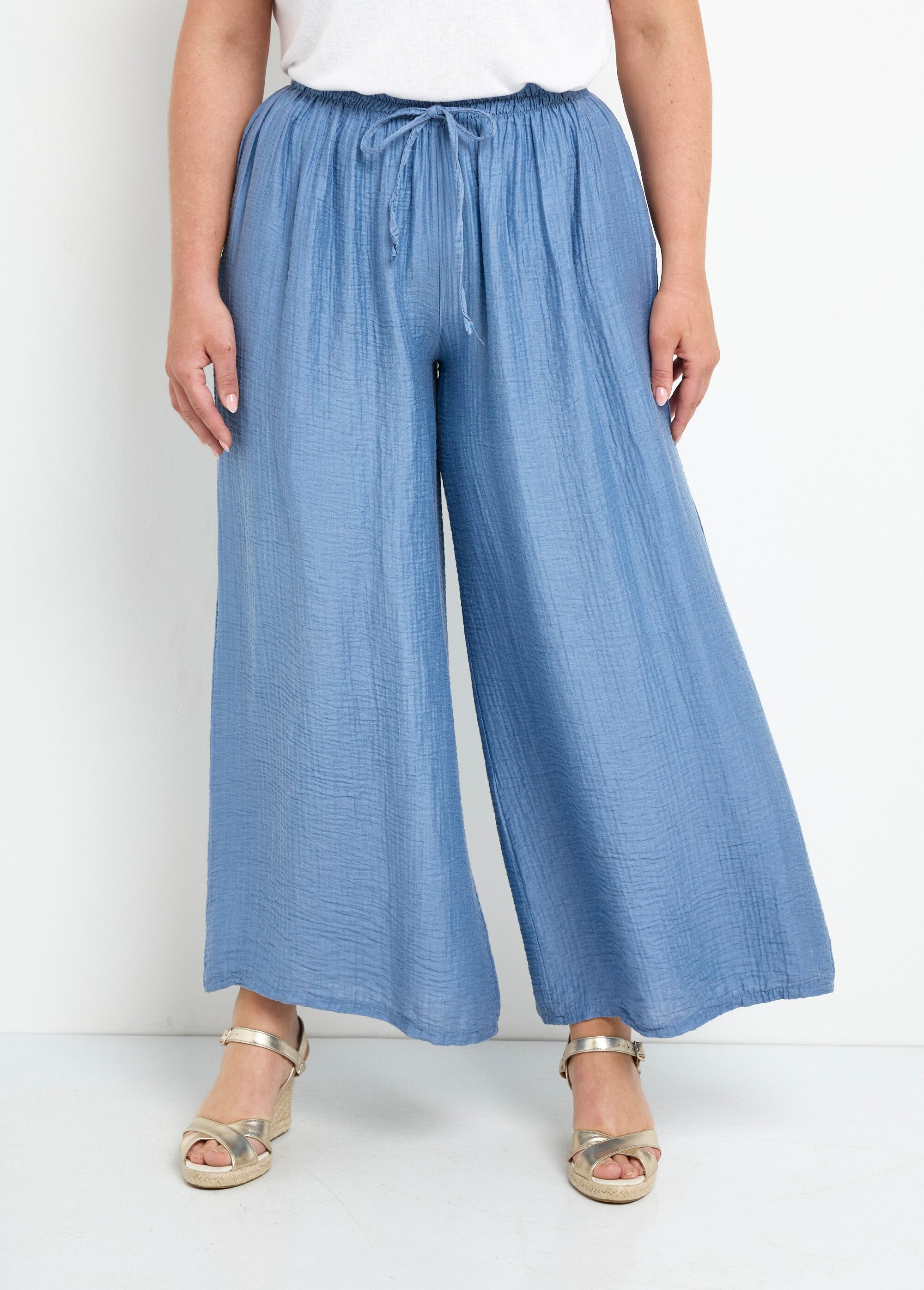 Pantaloni_a_gamba_larga_e_fluidi_in_lyocell_Bleu_jean_FA1_curvy
