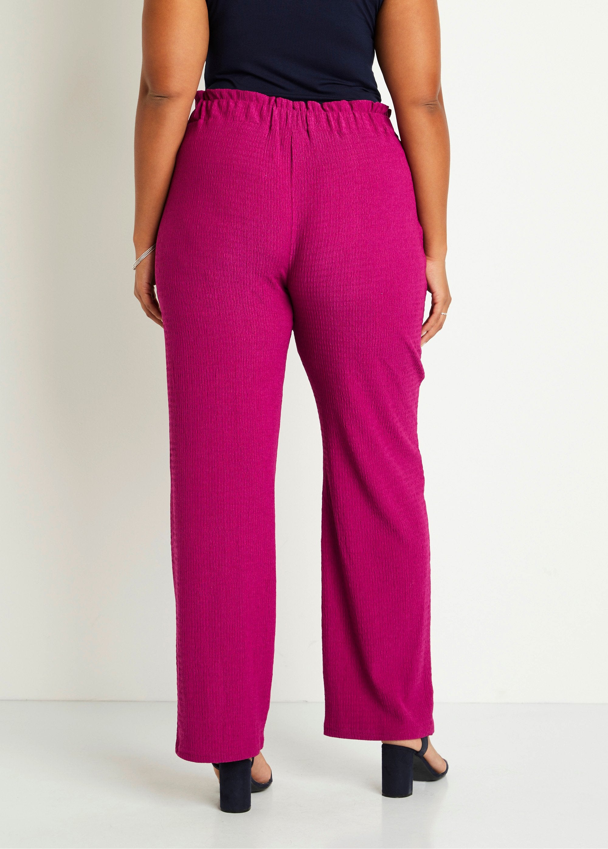 Pantaloni_a_gamba_larga_con_elastico_in_vita_in_maglia_Fucsia_DO1_curvy