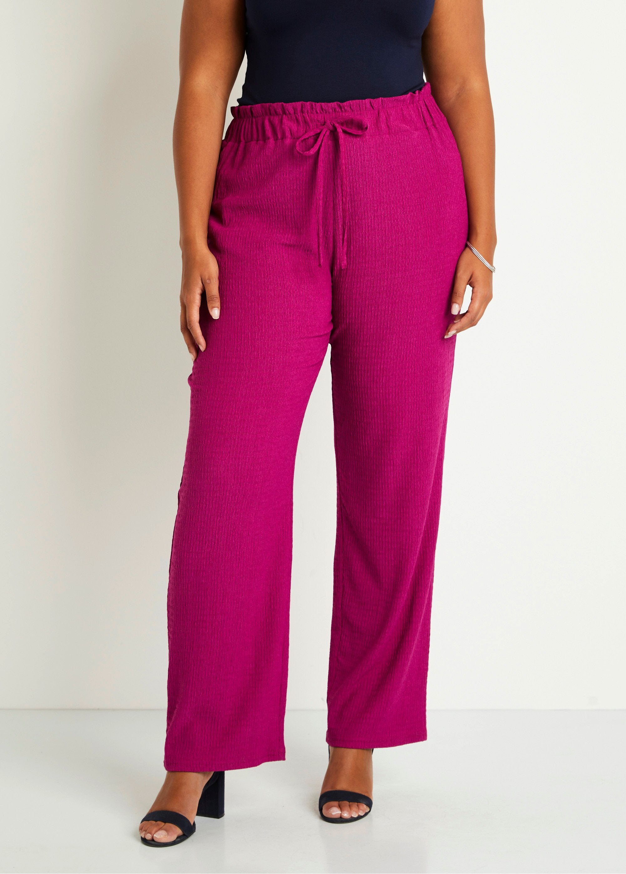 Pantaloni_a_gamba_larga_con_elastico_in_vita_in_maglia_Fucsia_FA1_curvy