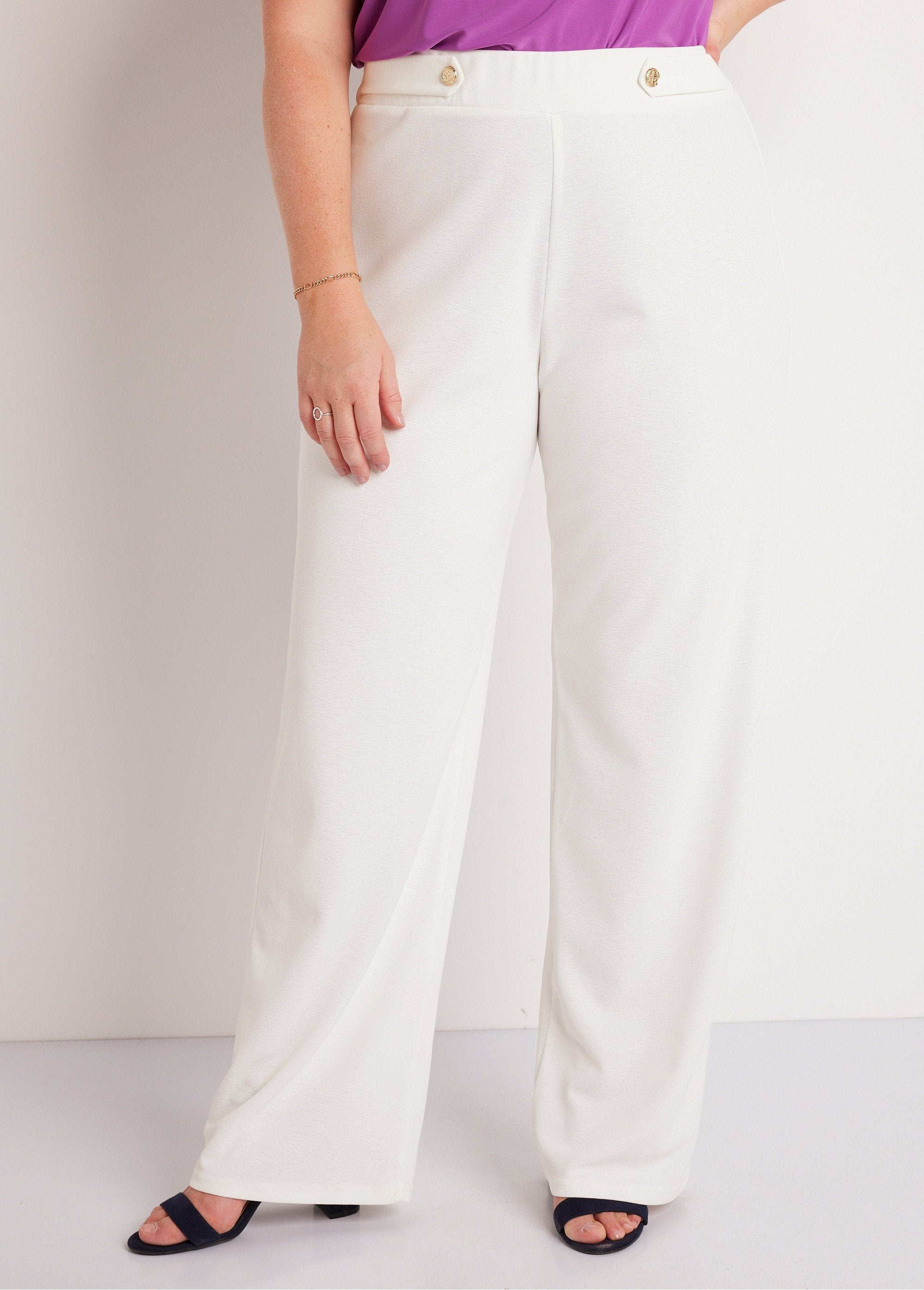 Pantaloni_tinta_unita_a_gamba_larga_con_vita_semi-elasticizzata_BIANCO_FA1_curvy