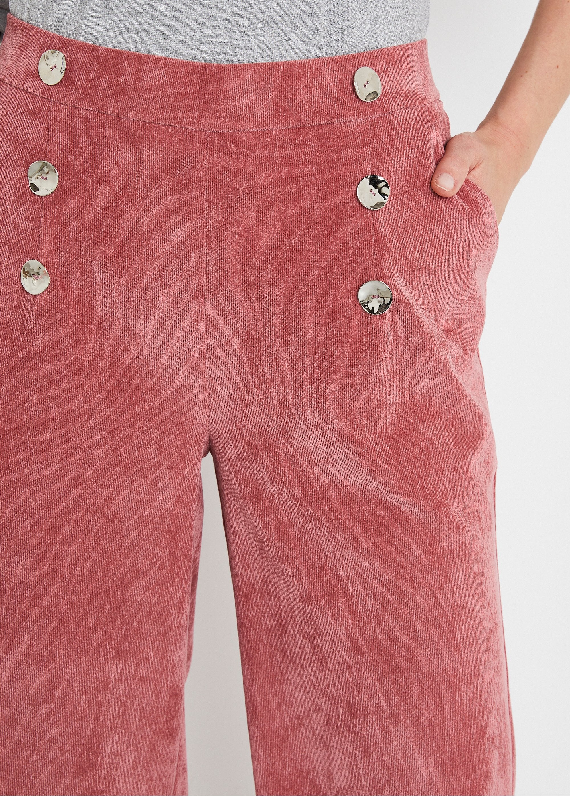 Pantaloni_a_gamba_larga_in_velluto_millerighe_con_effetto_ponte_Vieux_rose_DE1_slim