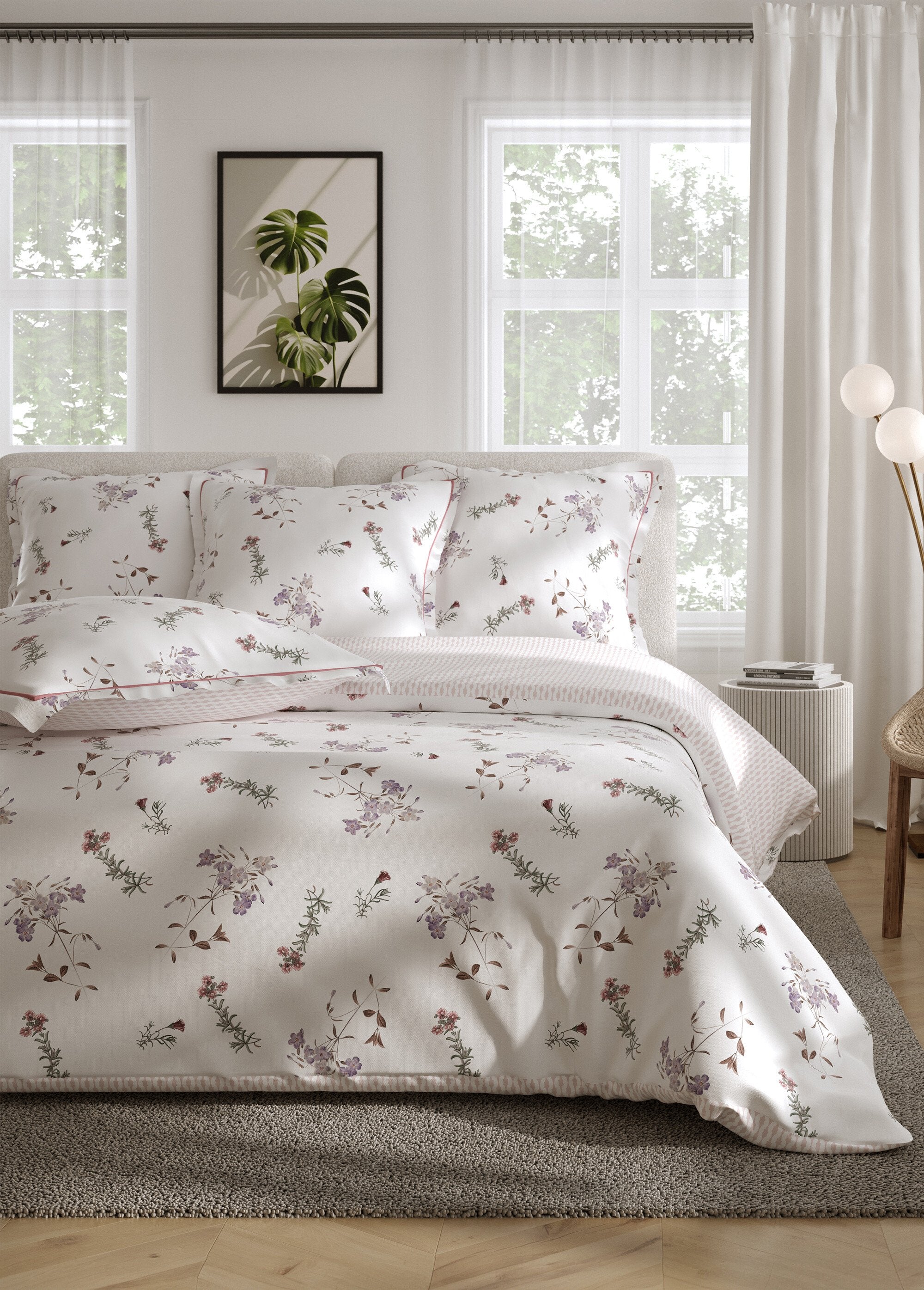 Set_letto_3_pezzi_in_percalle_con_copripiumino,_viola_Imprime_blanc_FA1_slim