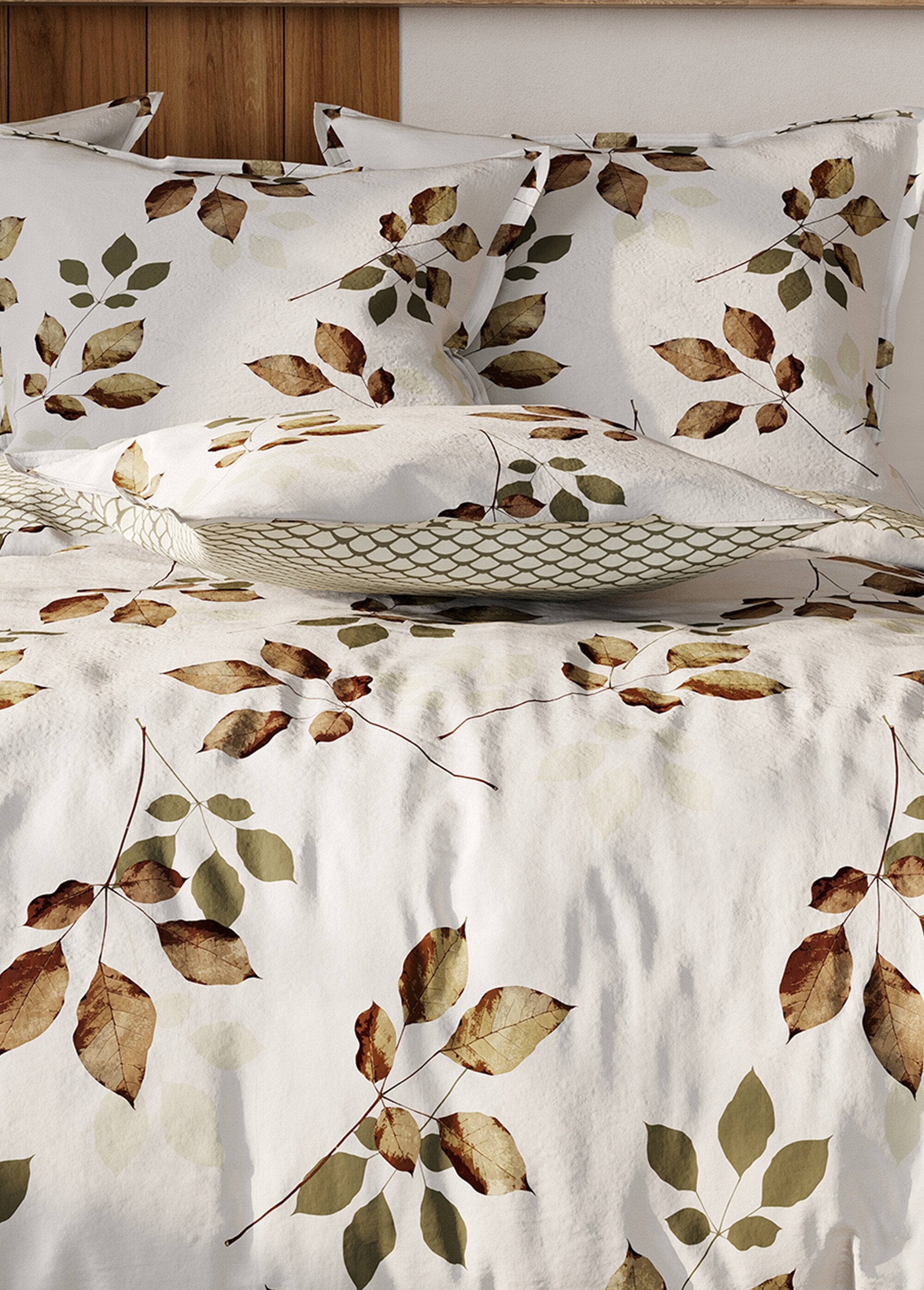 Set_di_biancheria_da_letto_in_flanella_4_pezzi_con_lenzuolo_piatto,_autunno_Imprime_beige_DE3_slim