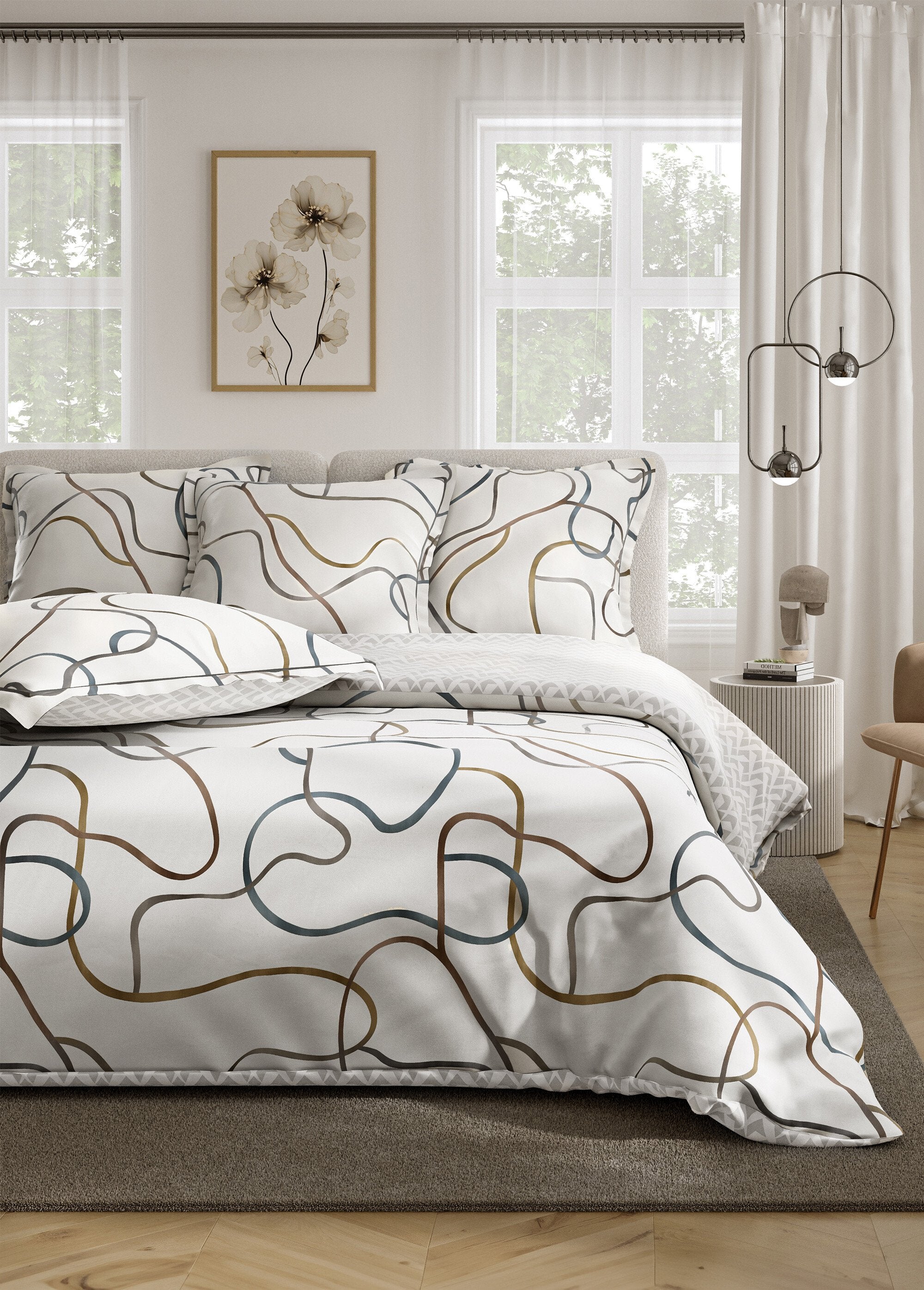 Set_di_biancheria_da_letto_in_percalle_4_pezzi_con_lenzuolo_piatto,_righe_Imprime_blanc_FA1_slim
