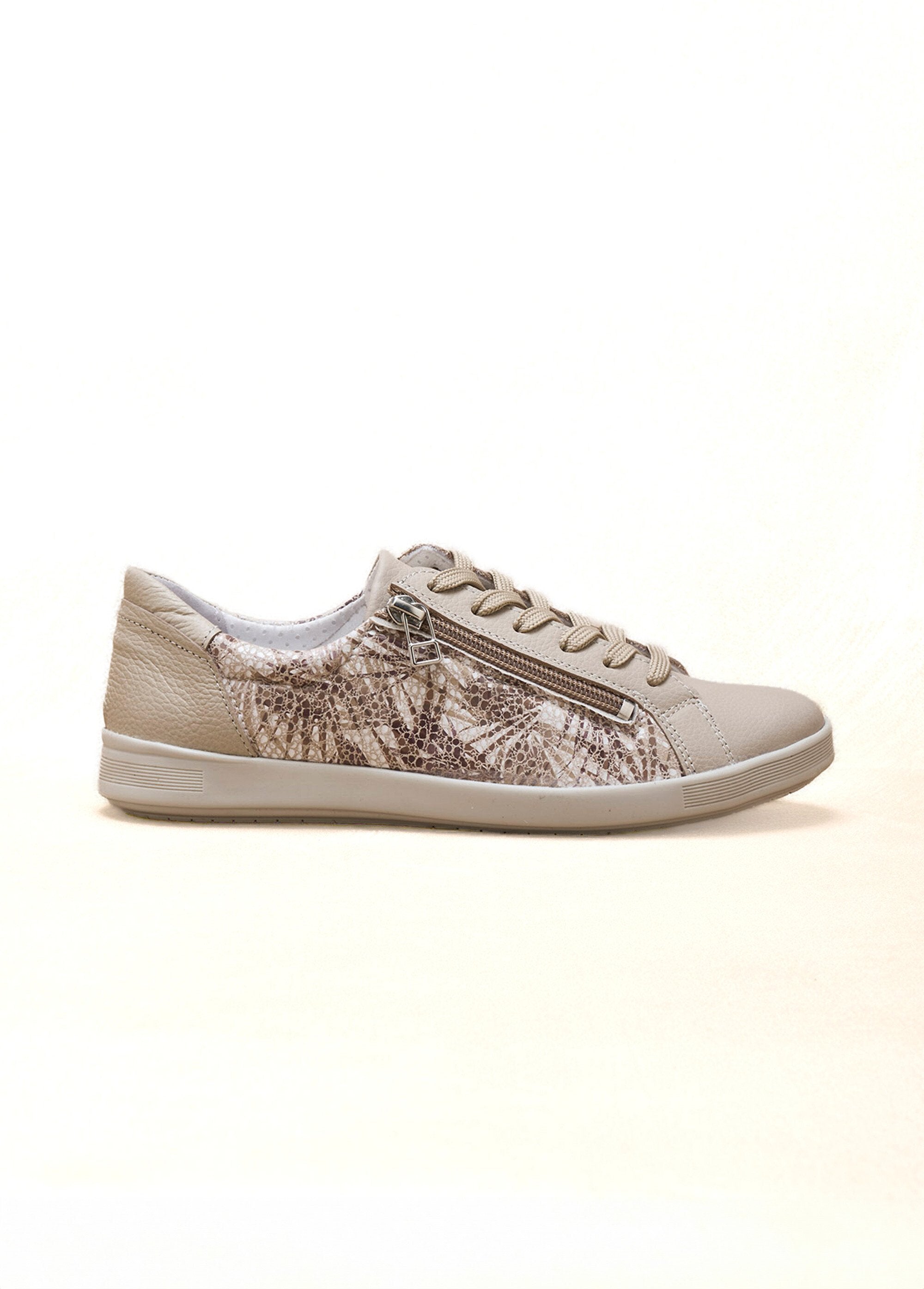 Scarpe_da_ginnastica_con_lacci_e_zip_in_pelle_a_larghezza_larga_Imprime_beige_DR1_slim