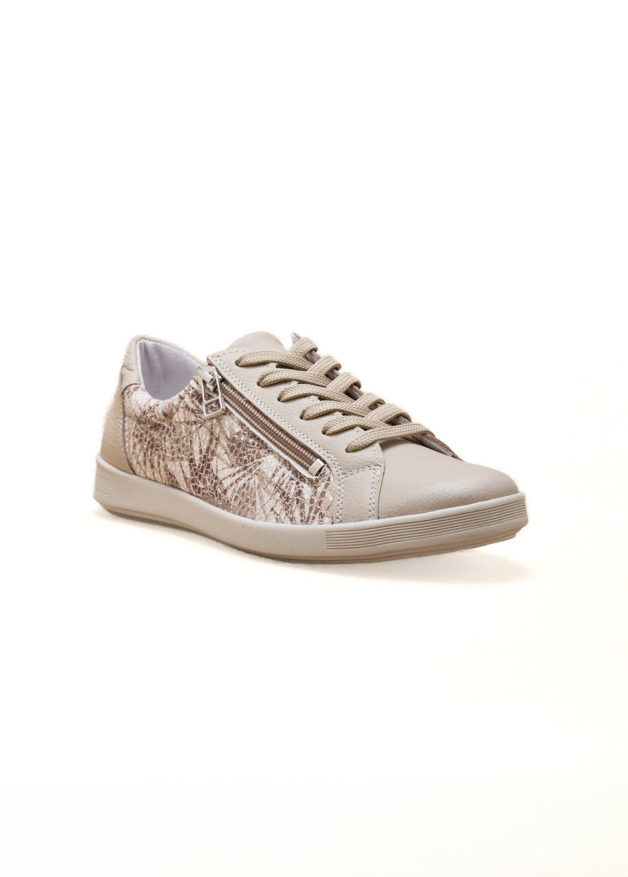 Scarpe_da_ginnastica_con_lacci_e_zip_in_pelle_a_larghezza_larga_Imprime_beige_FA1_slim