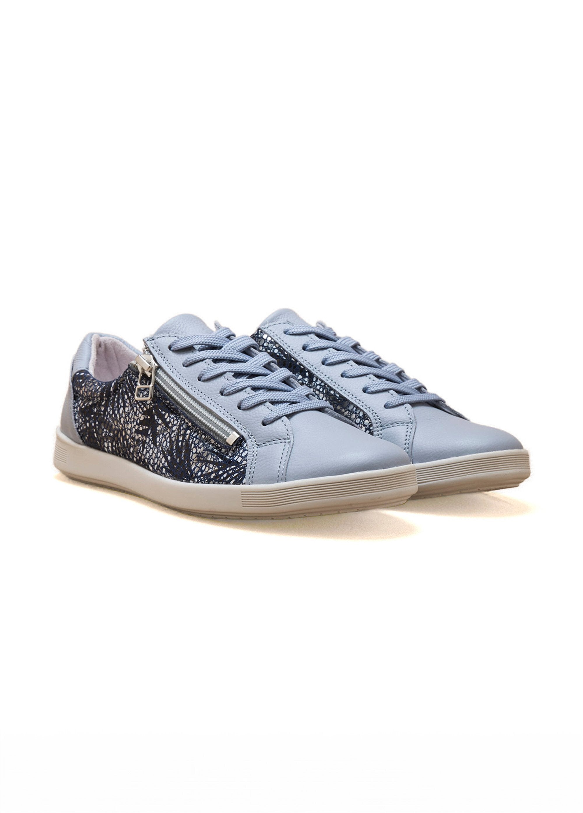 Scarpe_da_ginnastica_con_lacci_e_zip_in_pelle_a_larghezza_larga_Bleu_feuillage_DE2_slim