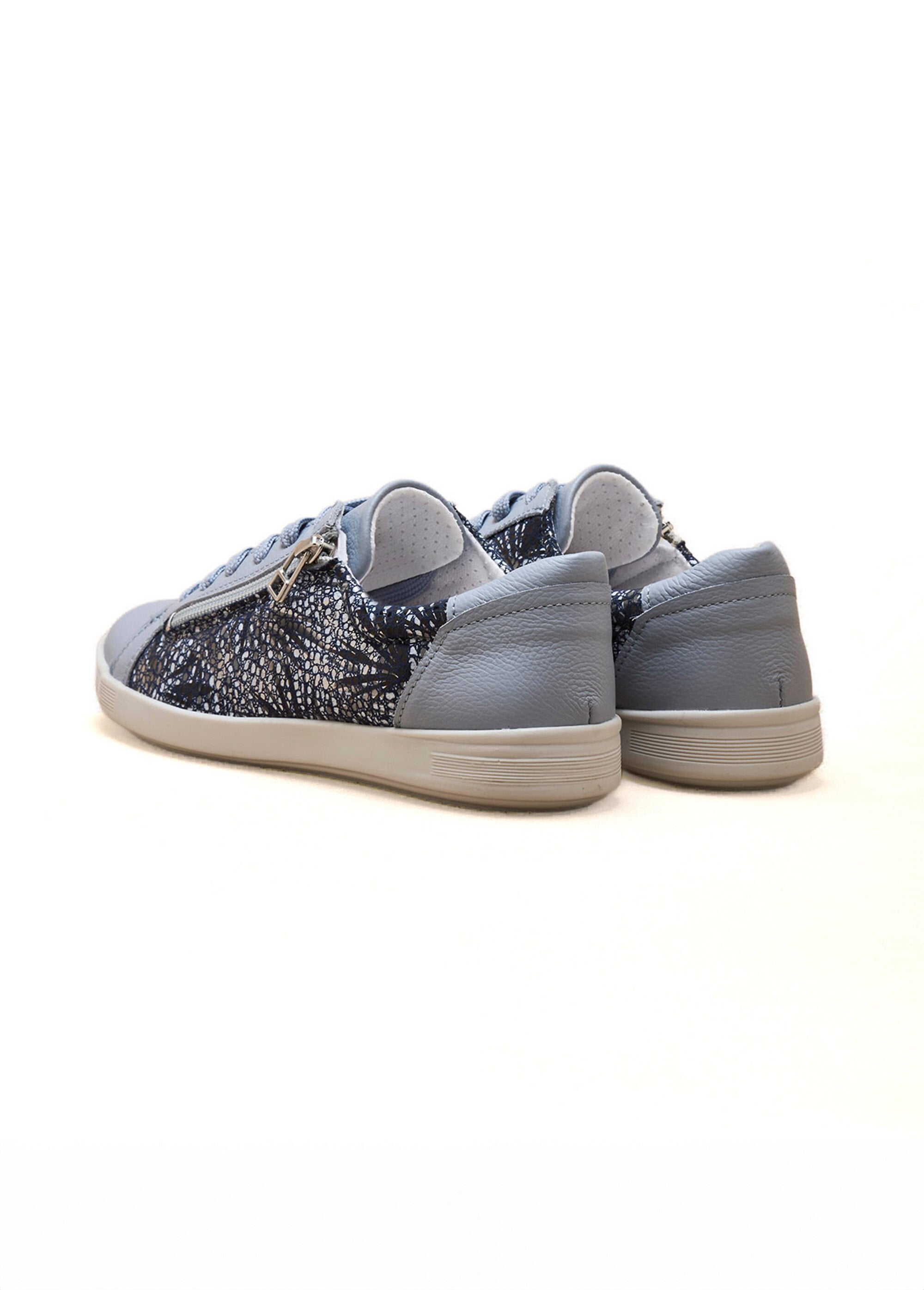 Scarpe_da_ginnastica_con_lacci_e_zip_in_pelle_a_larghezza_larga_Bleu_feuillage_DO1_slim